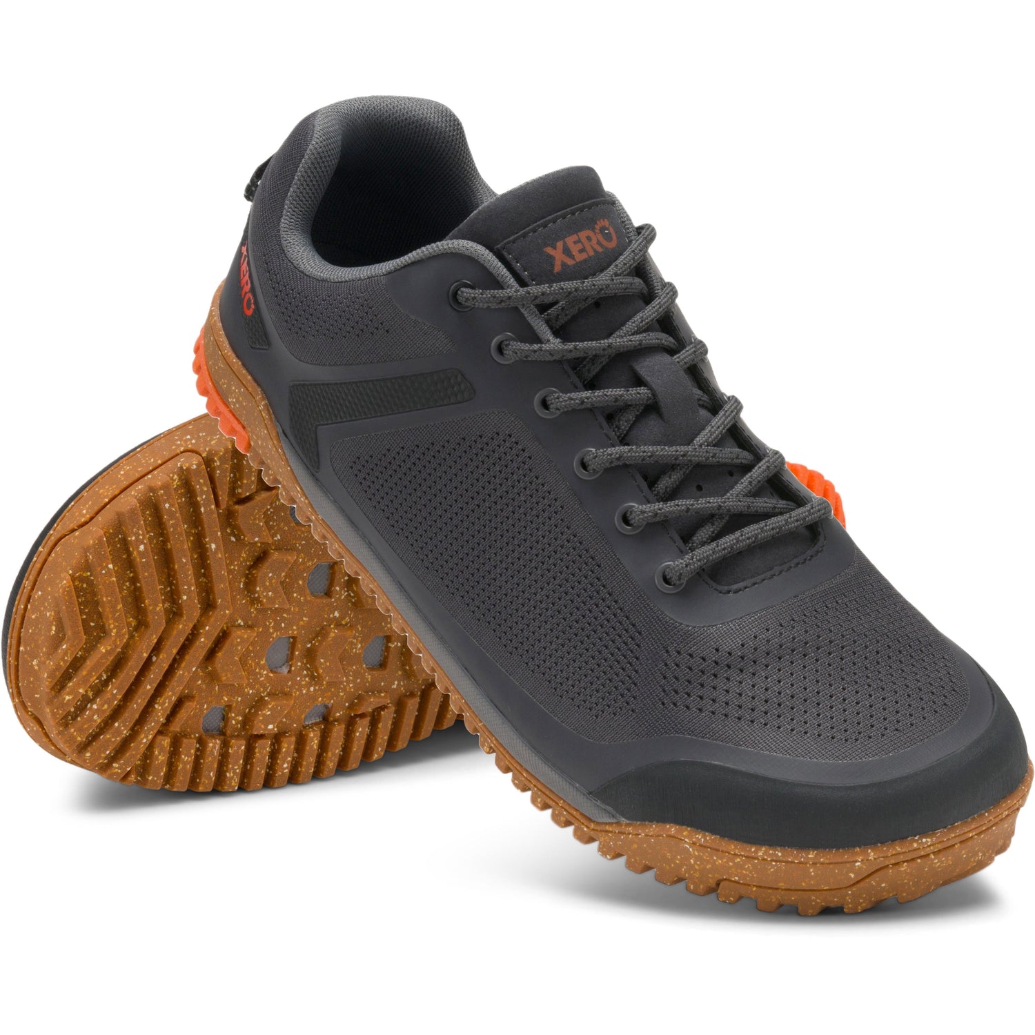 Xero Shoes - Ridgeway Mesh Low - Men faded-black - Zapatillas Barefoot para Hiking/Senderismo-Xero Shoes-Cacles Barefoot-Tienda de calzado barefoot respetuoso minimalista