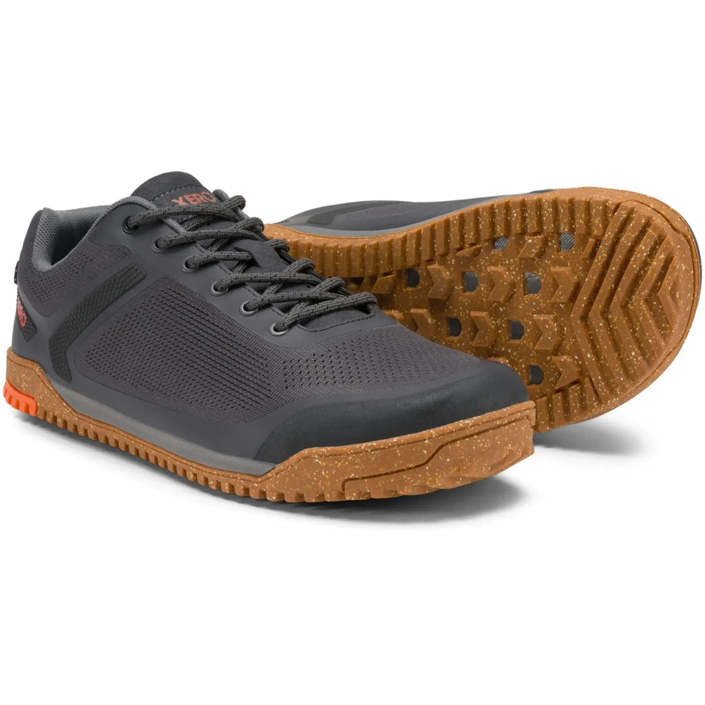 Xero Shoes - Ridgeway Mesh Low - Homme noir délavé - Chaussures Barefoot pour Randonnée