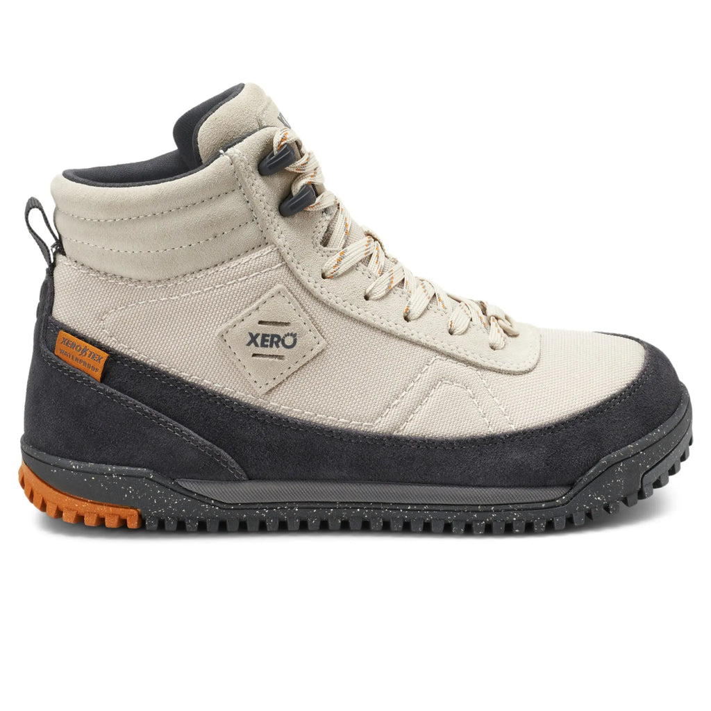 Xero Shoes - Ridgeway - Women fog - Botas Barefoot Estilo Retro de Hiking impermeables