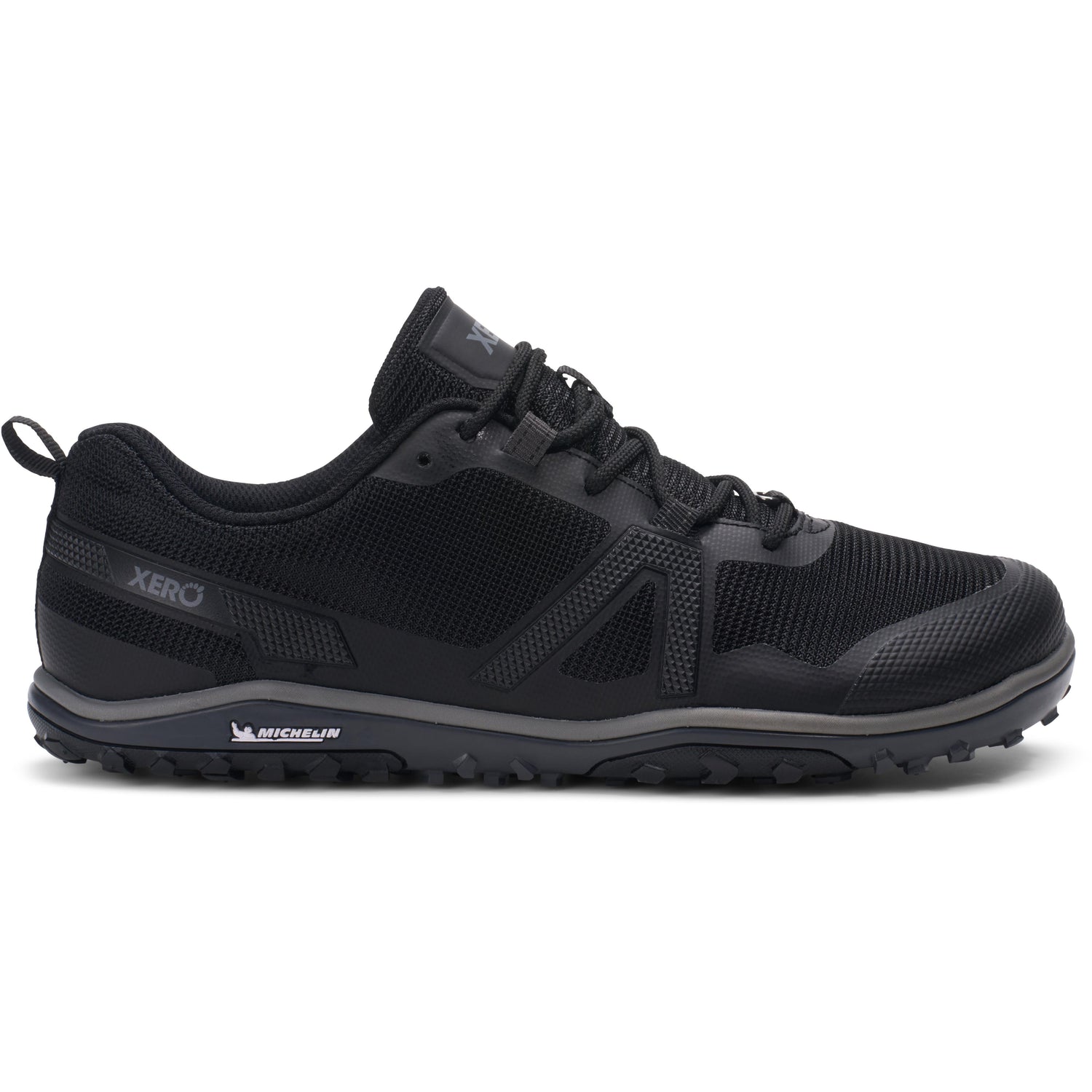 Xero Shoes - Scrambler Low EV - Men Black / Steel Gray - Deportivas minimalistas de Trail para alto rendimiento-Xero Shoes-Cacles Barefoot-Tienda de calzado barefoot respetuoso minimalista