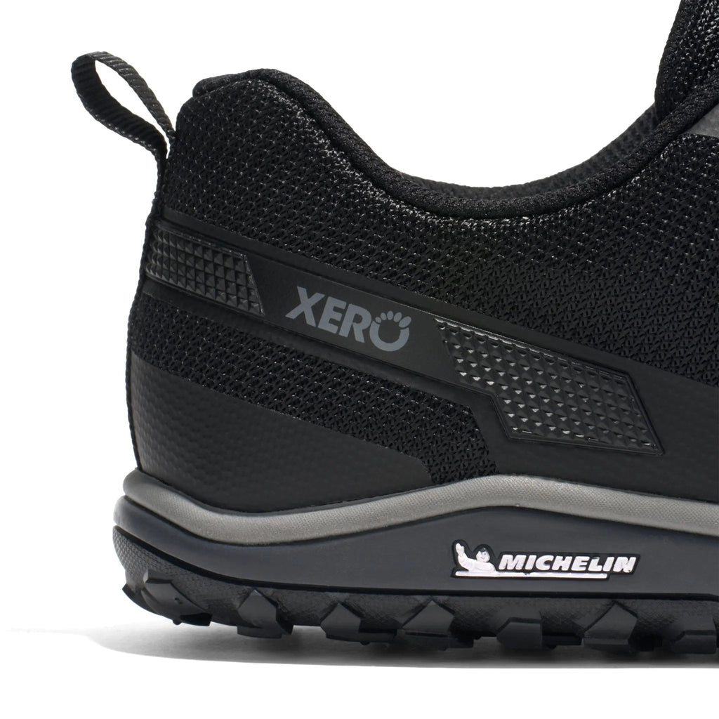 Xero Shoes - Scrambler Low EV - Men Black / Steel Gray - Deportivas minimalistas de Trail para alto rendimiento negras para hombre