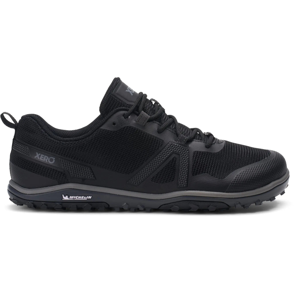Xero Shoes - Scrambler Low EV - Men Black / Steel Gray - Deportivas minimalistas de Trail para alto rendimiento negras para hombre