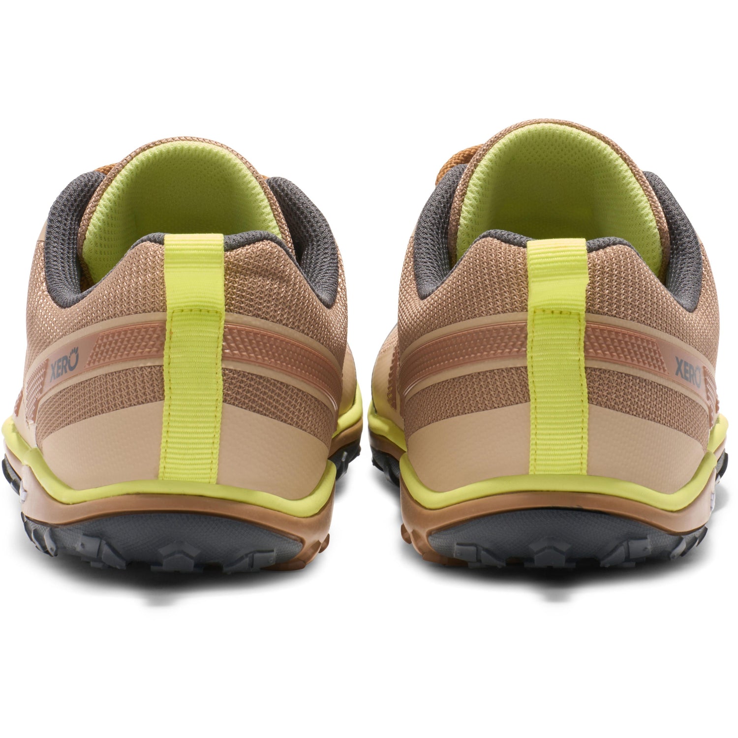 Xero Shoes - Scrambler Low EV - Men Dark Irish Cream / Sunny Lime - Deportivas minimalistas de Trail para alto rendimiento-Xero Shoes-Cacles Barefoot-Tienda de calzado barefoot respetuoso minimalista