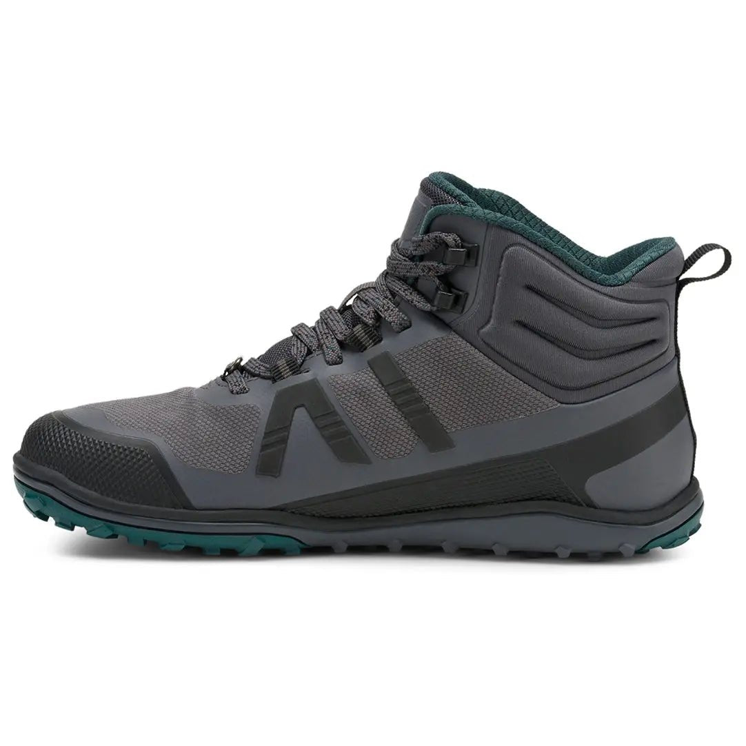 Xero Shoes - Scrambler Mid II WP - Women asphalt-sea-moss - Bota de Trekking Barefoot Impermeable y Ultraligera