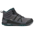 Xero Shoes - Scrambler Mid II WP - Women asphalt-sea-moss - Bota de Trekking Barefoot Impermeable y Ultraligera