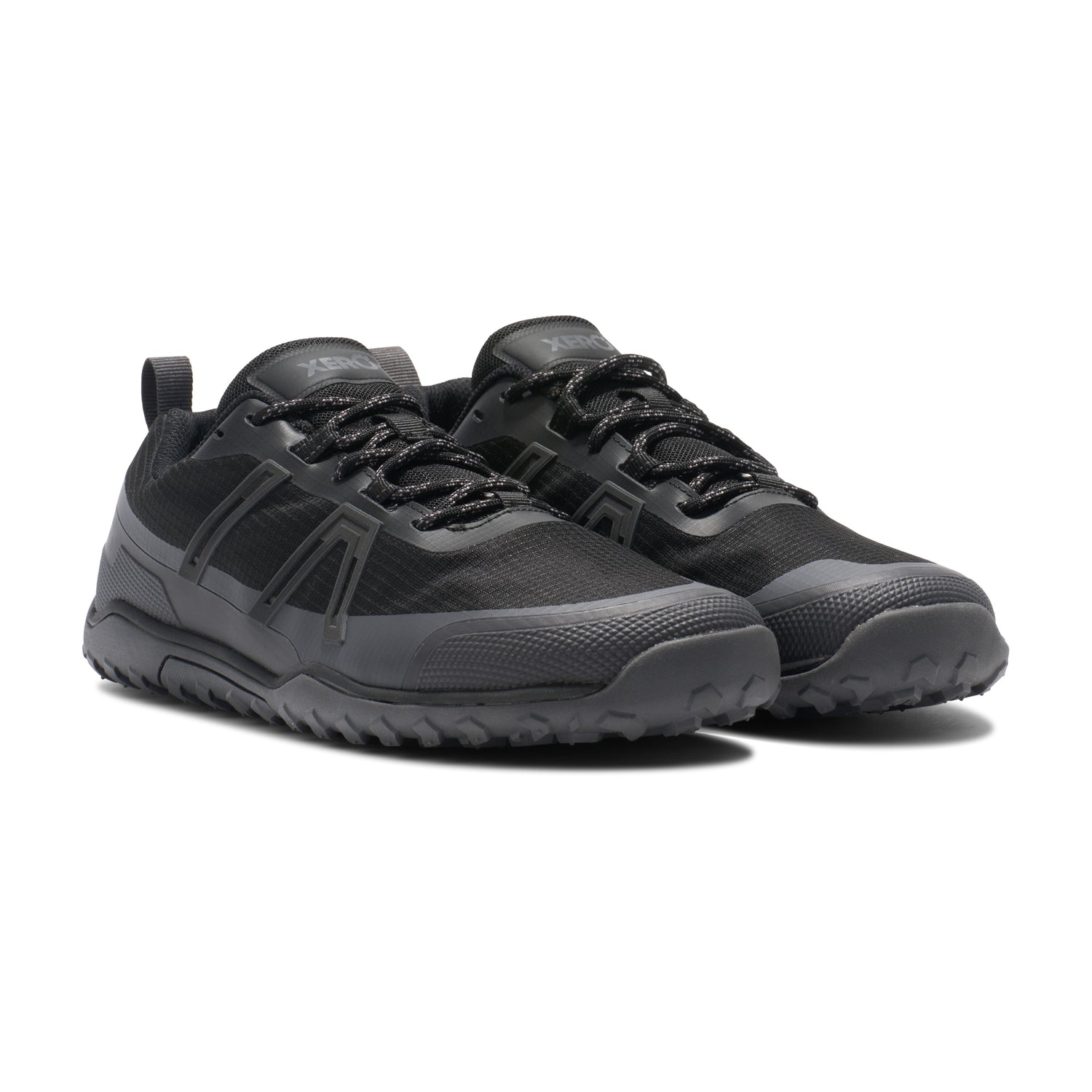 Xero Shoes - Scrambler Trail Low WP - Men Black / Asphalt - Deportivas Barefoot Impermeables para Hiking-Xero Shoes-Cacles Barefoot-Tienda de calzado barefoot respetuoso minimalista