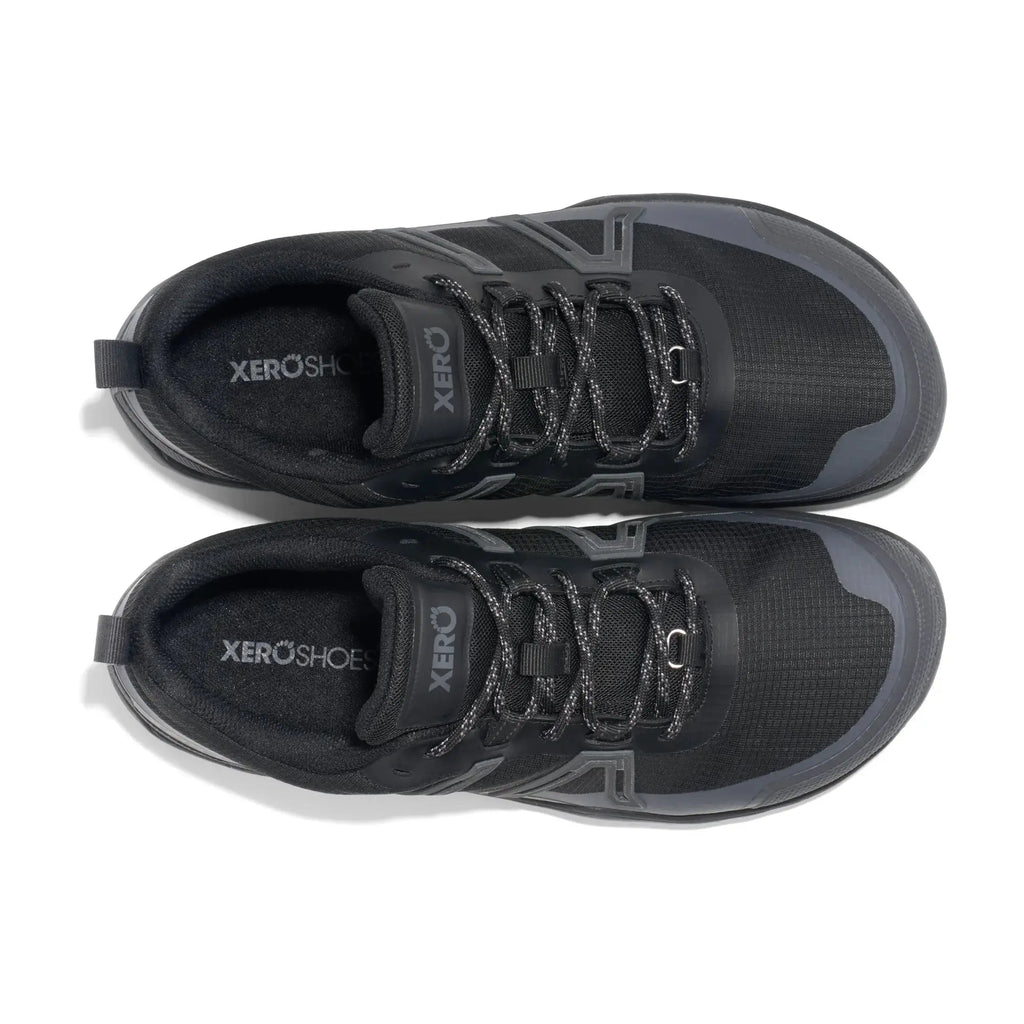 Xero Shoes - Scrambler Trail Low WP - Homme Noir / Anthracite - Chaussures Barefoot Imperméables pour Randonnée