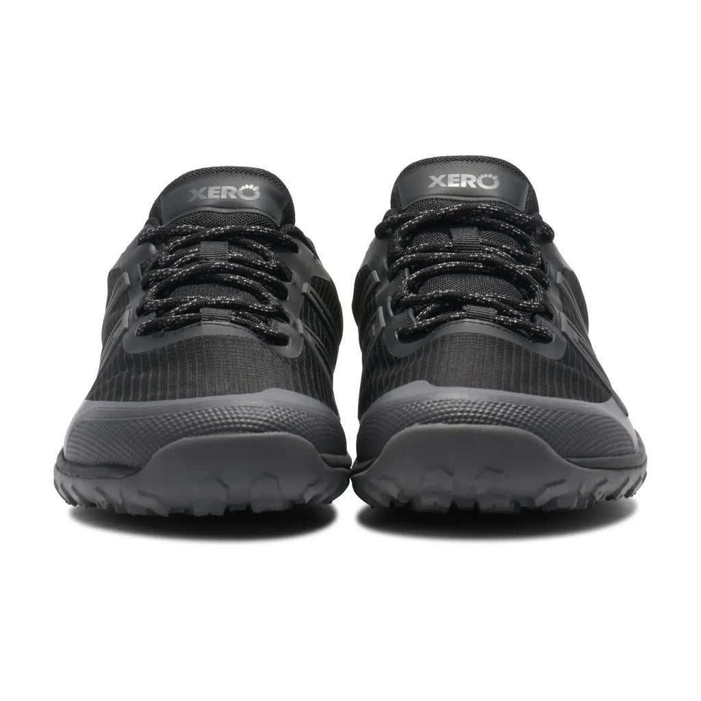 Xero Shoes - Scrambler Trail Low WP - Homme Noir / Anthracite - Chaussures Barefoot Imperméables pour Randonnée