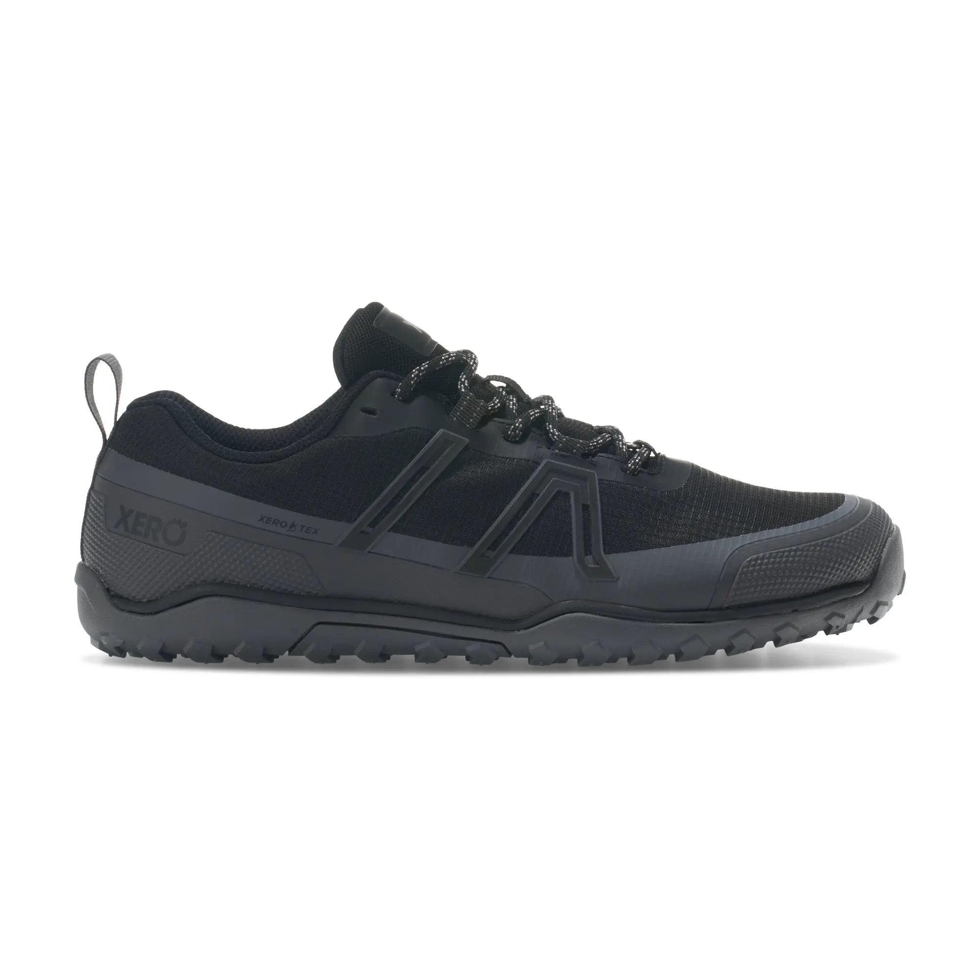 Xero Shoes - Scrambler Trail Low WP - Homme Noir / Anthracite - Chaussures Barefoot Imperméables pour Randonnée