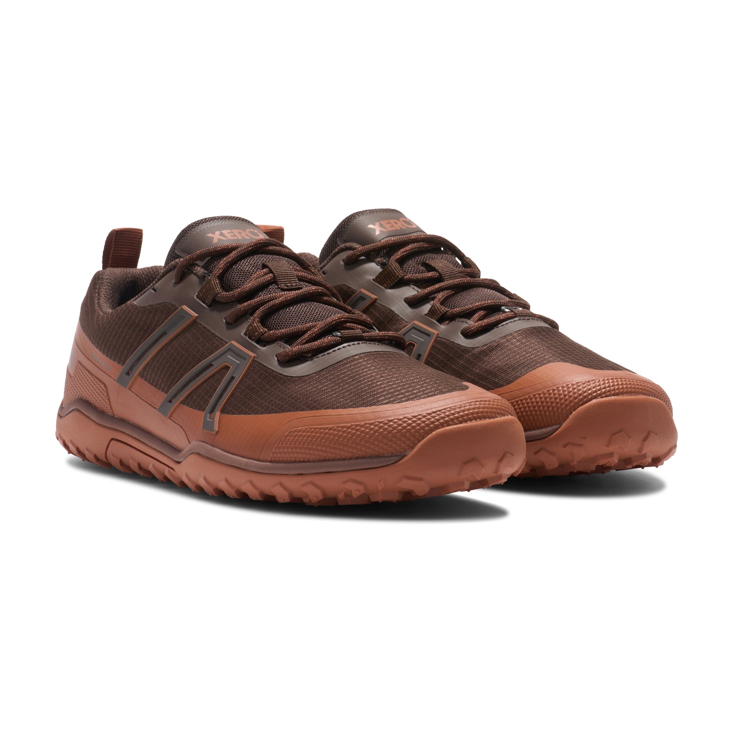 Xero Shoes - Scrambler Trail Low WP - Men Java Brown / Mocha Bisque - Deportivas Barefoot Impermeables para Hiking
