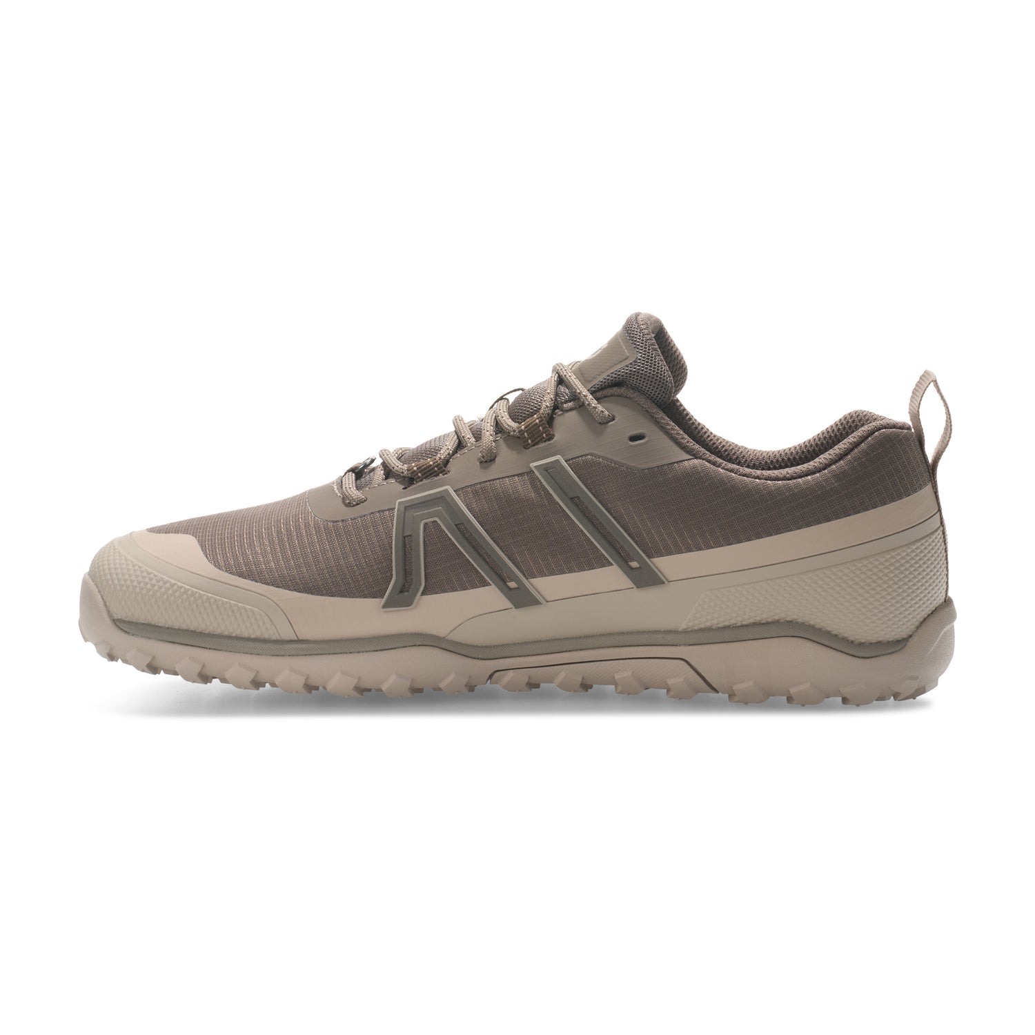 Xero Shoes - Scrambler Trail Low WP - Men Morel / Pure Cashmere - Deportivas Barefoot Impermeables para Hiking-Xero Shoes-Cacles Barefoot-Tienda de calzado barefoot respetuoso minimalista