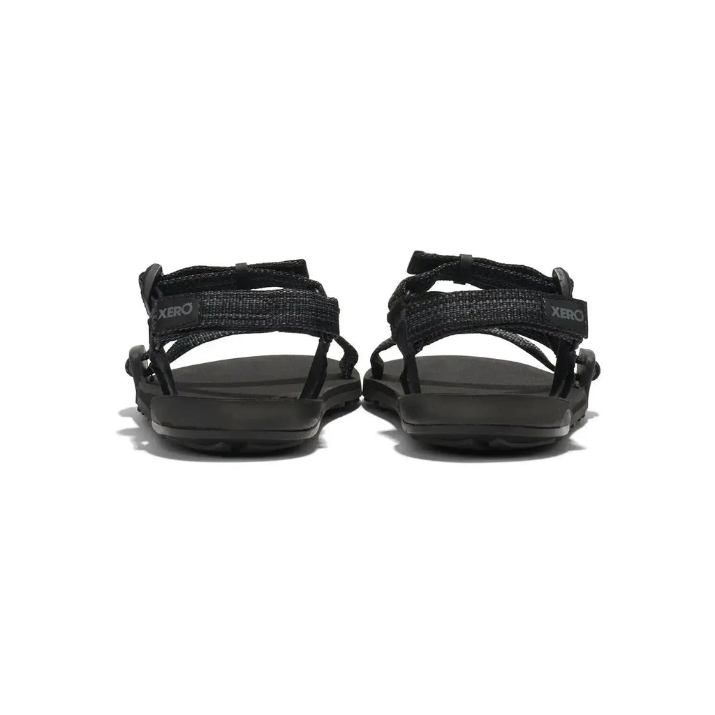 Xero Shoes - Z-Trail - Big Kids black-multi-black - Sandalias Barefoot para Trail, Hiking y Recuperación negras para niños