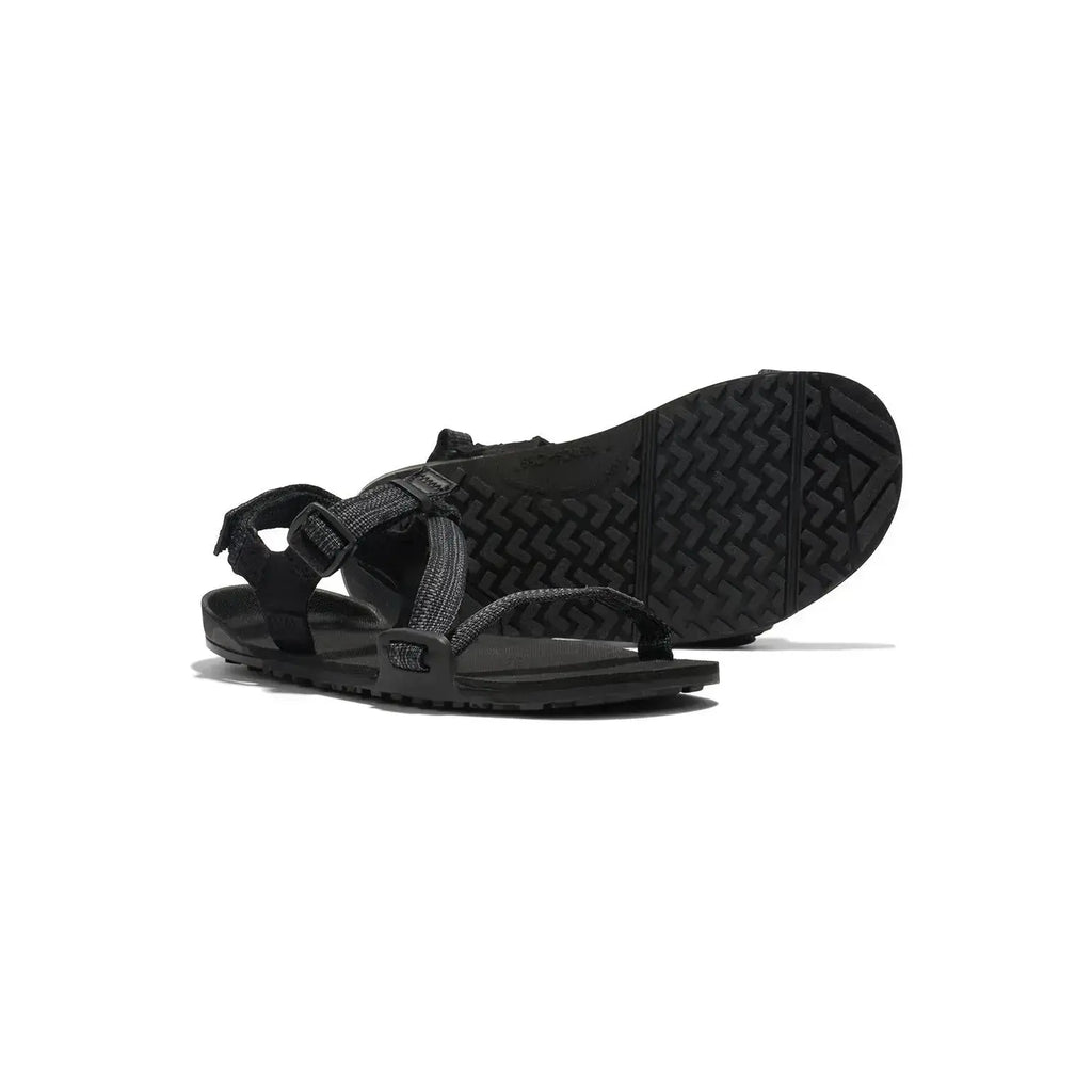 Xero Shoes - Z-Trail - Big Kids black-multi-black - Sandalias Barefoot para Trail, Hiking y Recuperación negras para niños