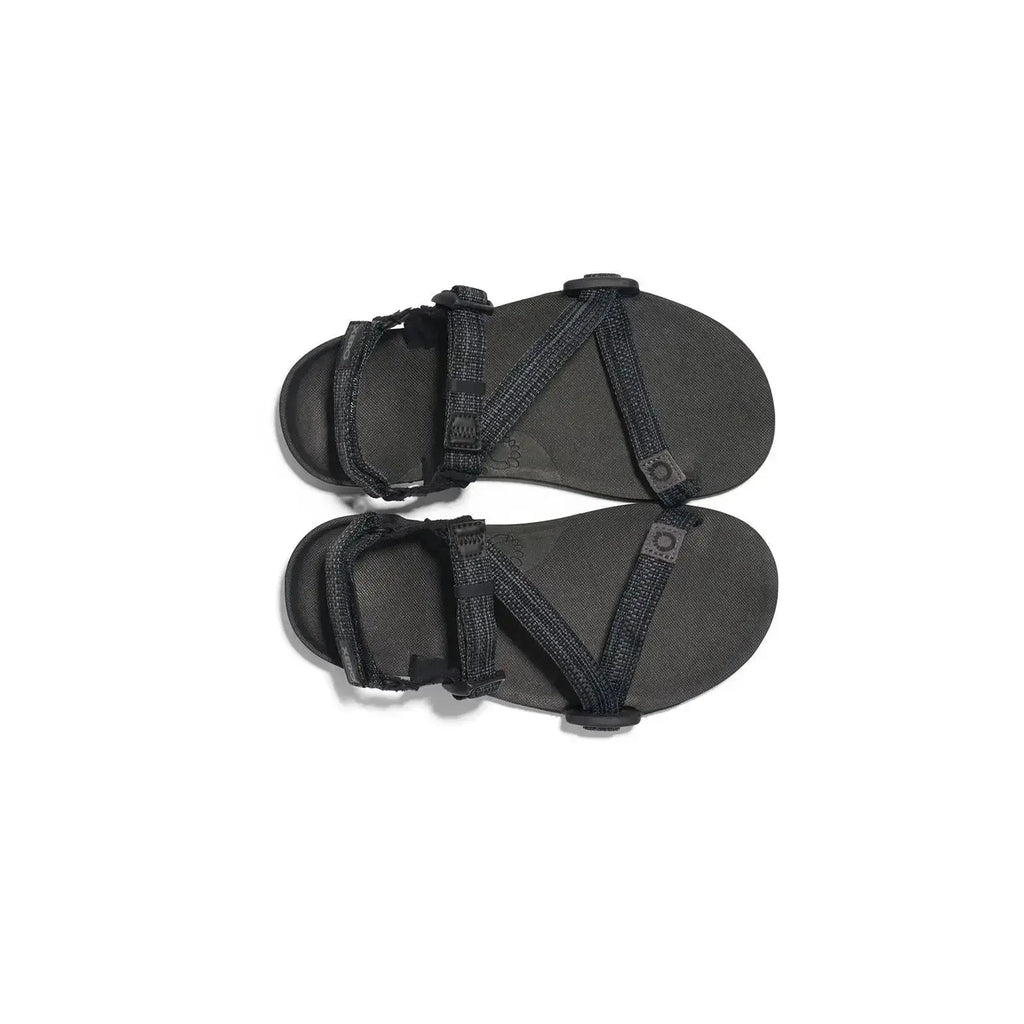Xero Shoes - Z-Trail - Big Kids black-multi-black - Sandalias Barefoot para Trail, Hiking y Recuperación negras para niños