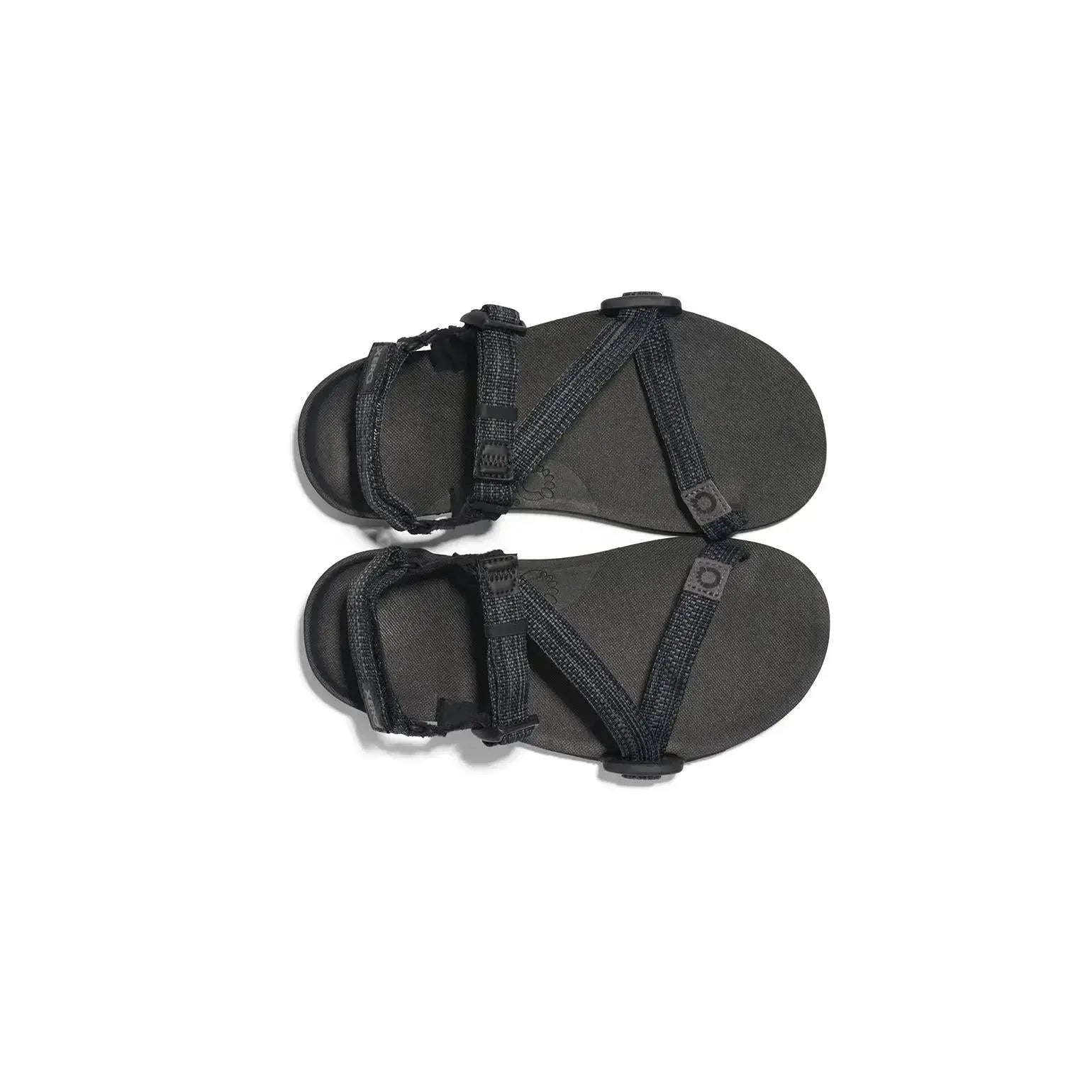 Xero Shoes - Z-Trail - Big Kids black-multi-black - Sandalias Barefoot para Trail, Hiking y Recuperación negras para niños