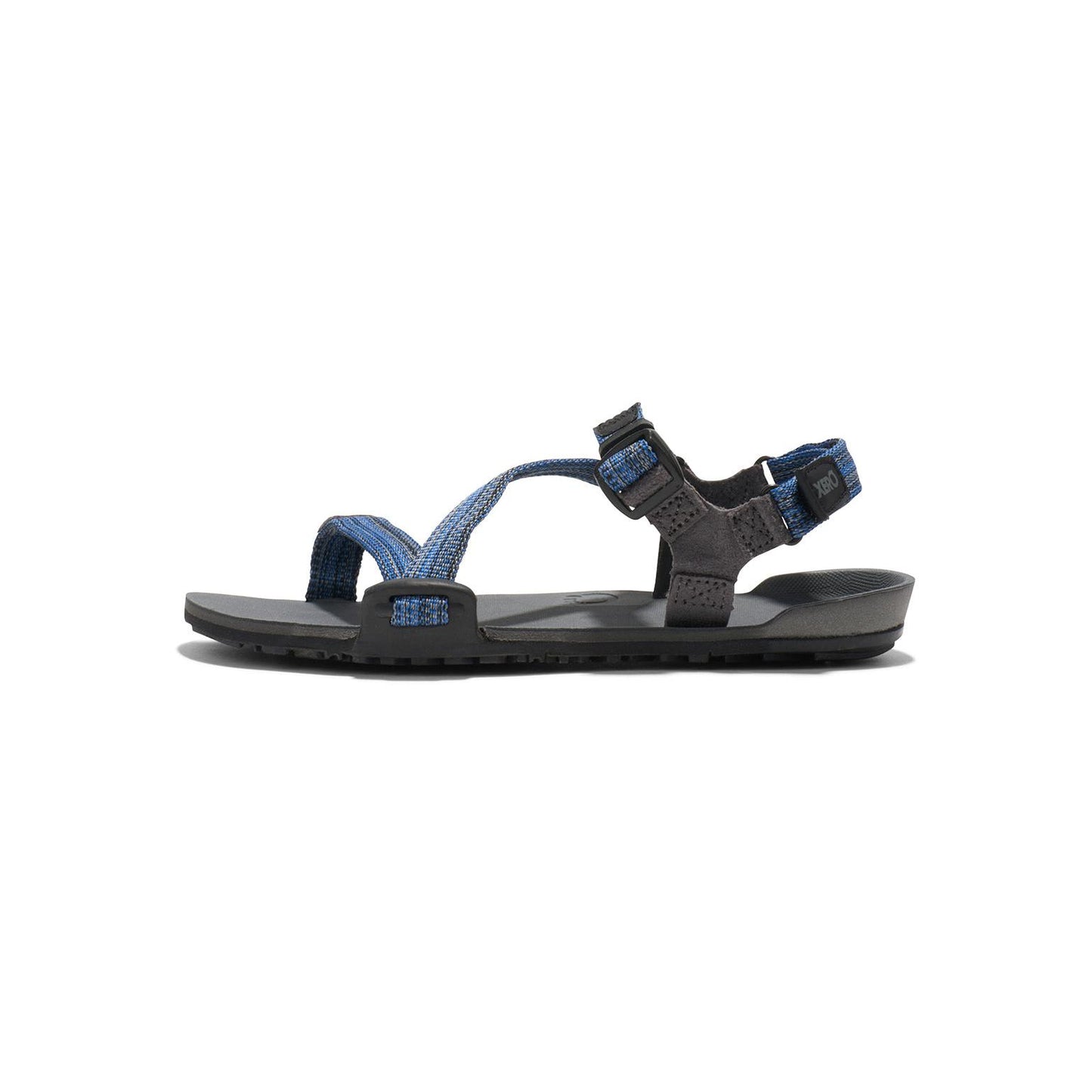 Xero Shoes - Z-Trail - Big Kids charcoal-multi-blue - Sandalias Barefoot para Trail, Hiking y Recuperación