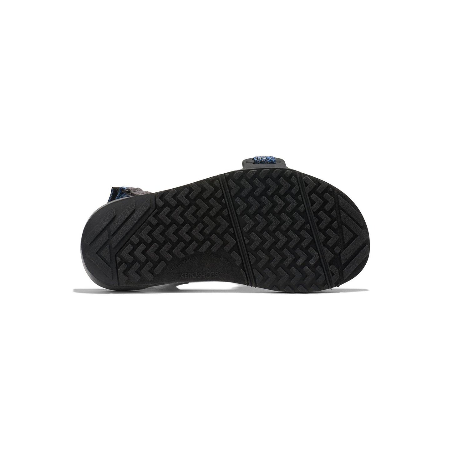 Xero Shoes - Z-Trail - Big Kids charcoal-multi-blue - Sandalias Barefoot para Trail, Hiking y Recuperación