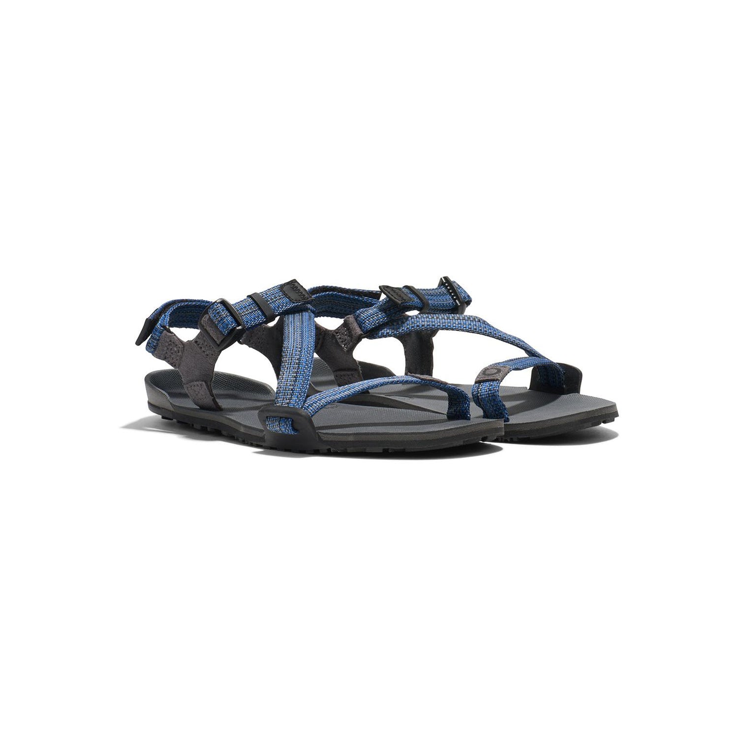 Xero Shoes - Z-Trail - Big Kids charcoal-multi-blue - Sandalias Barefoot para Trail, Hiking y Recuperación