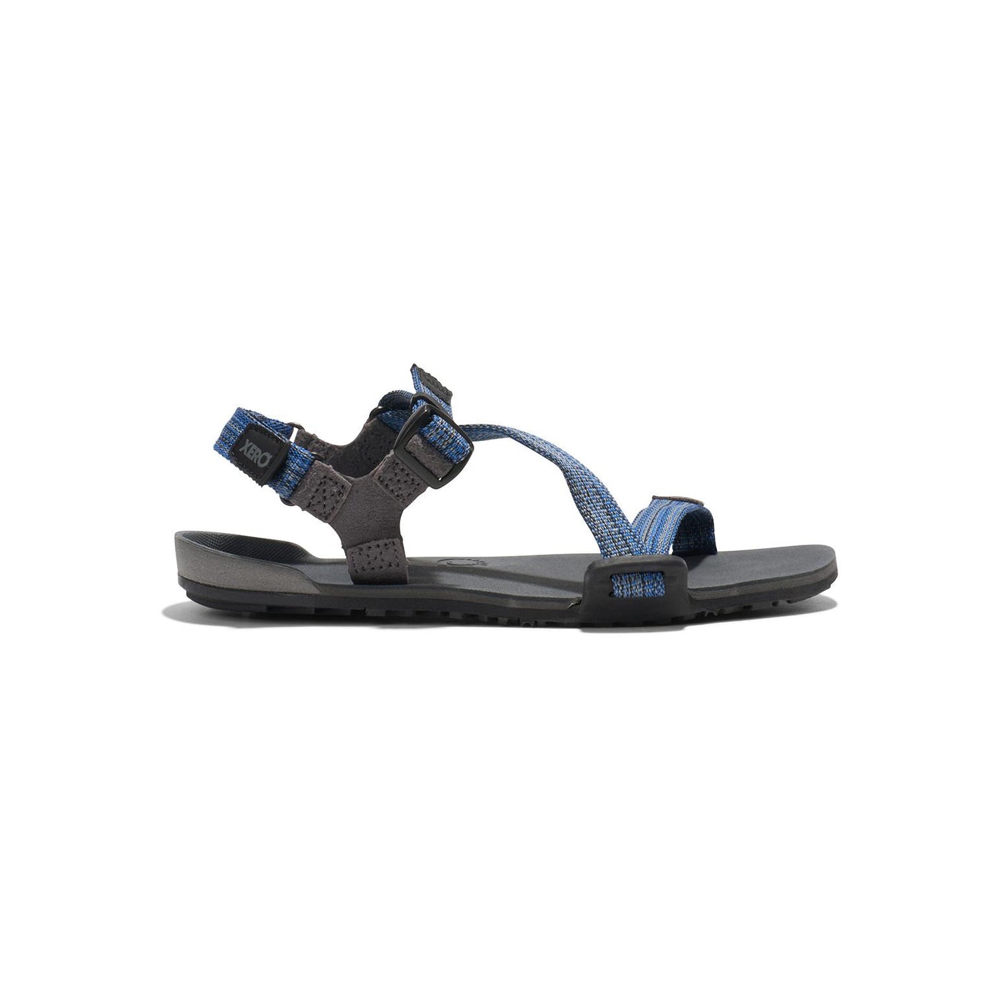 Xero Shoes - Z-Trail - Big Kids charcoal-multi-blue - Sandalias Barefoot para Trail, Hiking y Recuperación