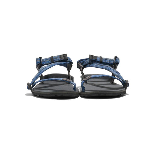 Xero Shoes - Z-Trail - Big Kids charcoal-multi-blue - Sandalias Barefoot para Trail, Hiking y Recuperación azules para niños