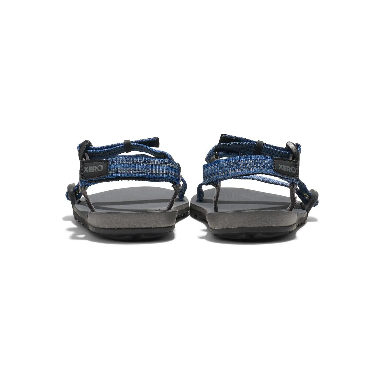 Xero Shoes - Z-Trail - Big Kids charcoal-multi-blue - Sandalias Barefoot para Trail, Hiking y Recuperación