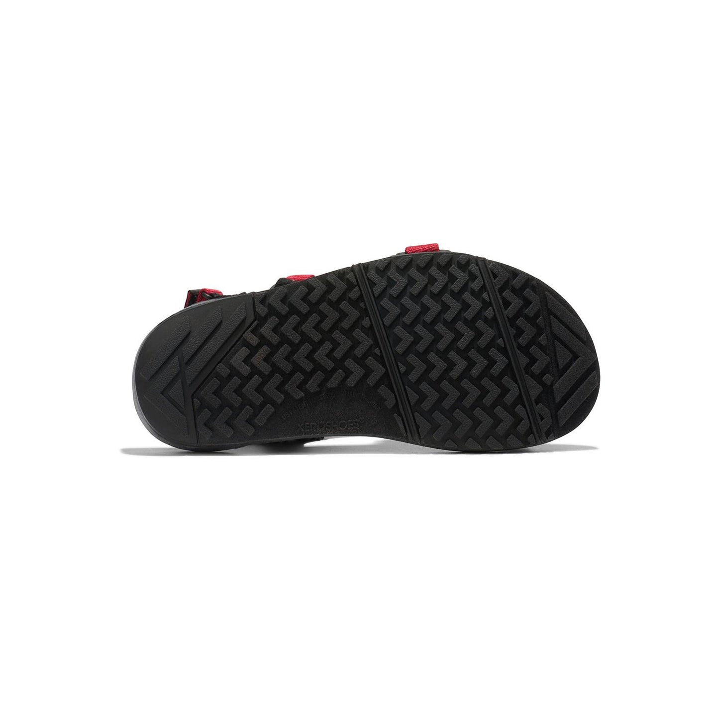 Xero Shoes - Z-Trail - Big Kids charcoal-red-pepper - Sandalias Barefoot para Trail, Hiking y Recuperación