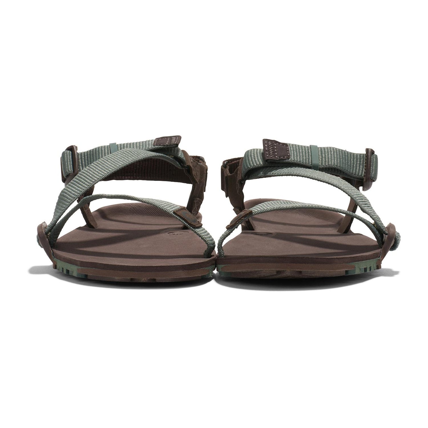 Xero Shoes - Z-Trail EV - Men Dark Forest / Java Brown - Sandalias Barefoot para Trail, Hiking y Recuperación