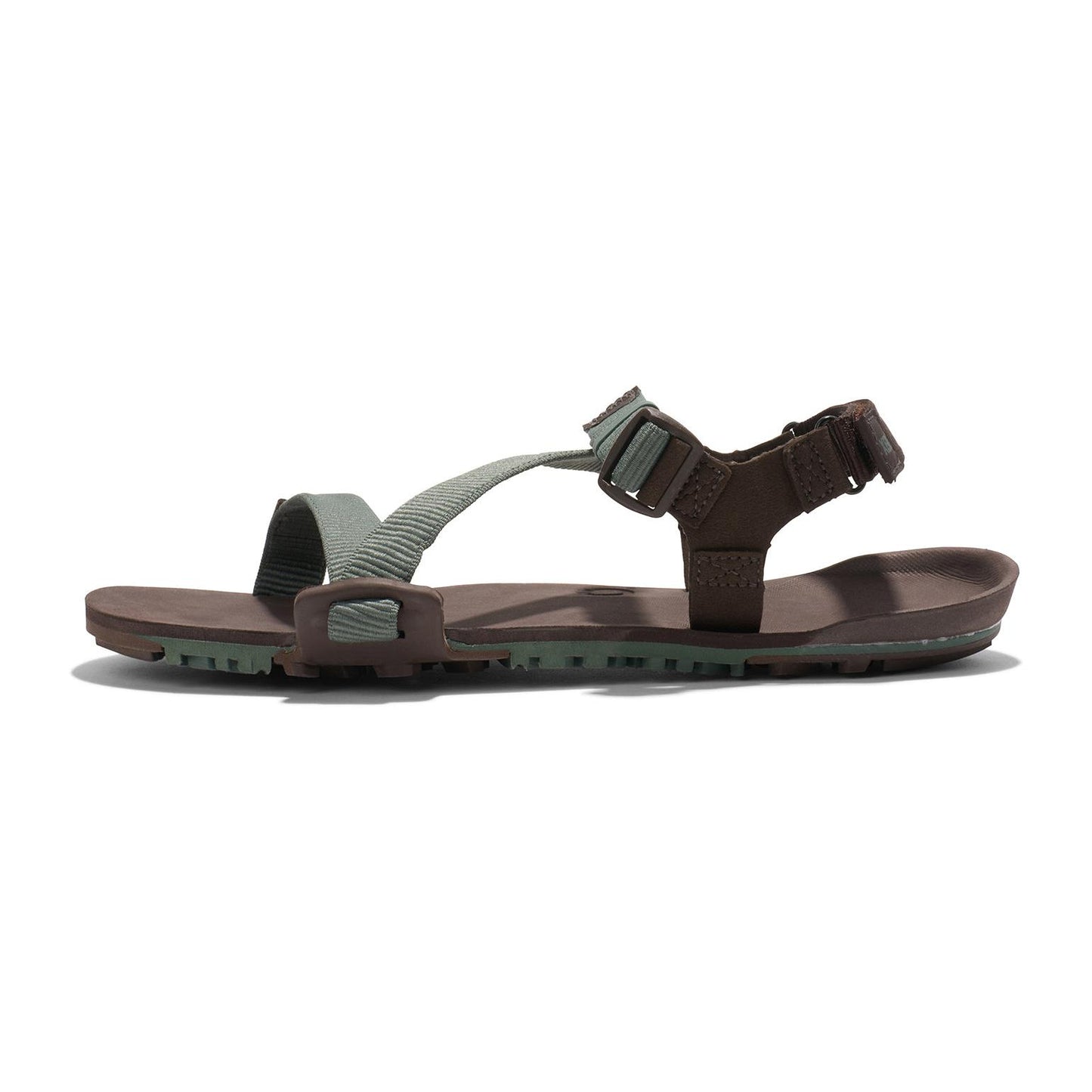 Xero Shoes - Z-Trail EV - Men Dark Forest / Java Brown - Sandalias Barefoot para Trail, Hiking y Recuperación