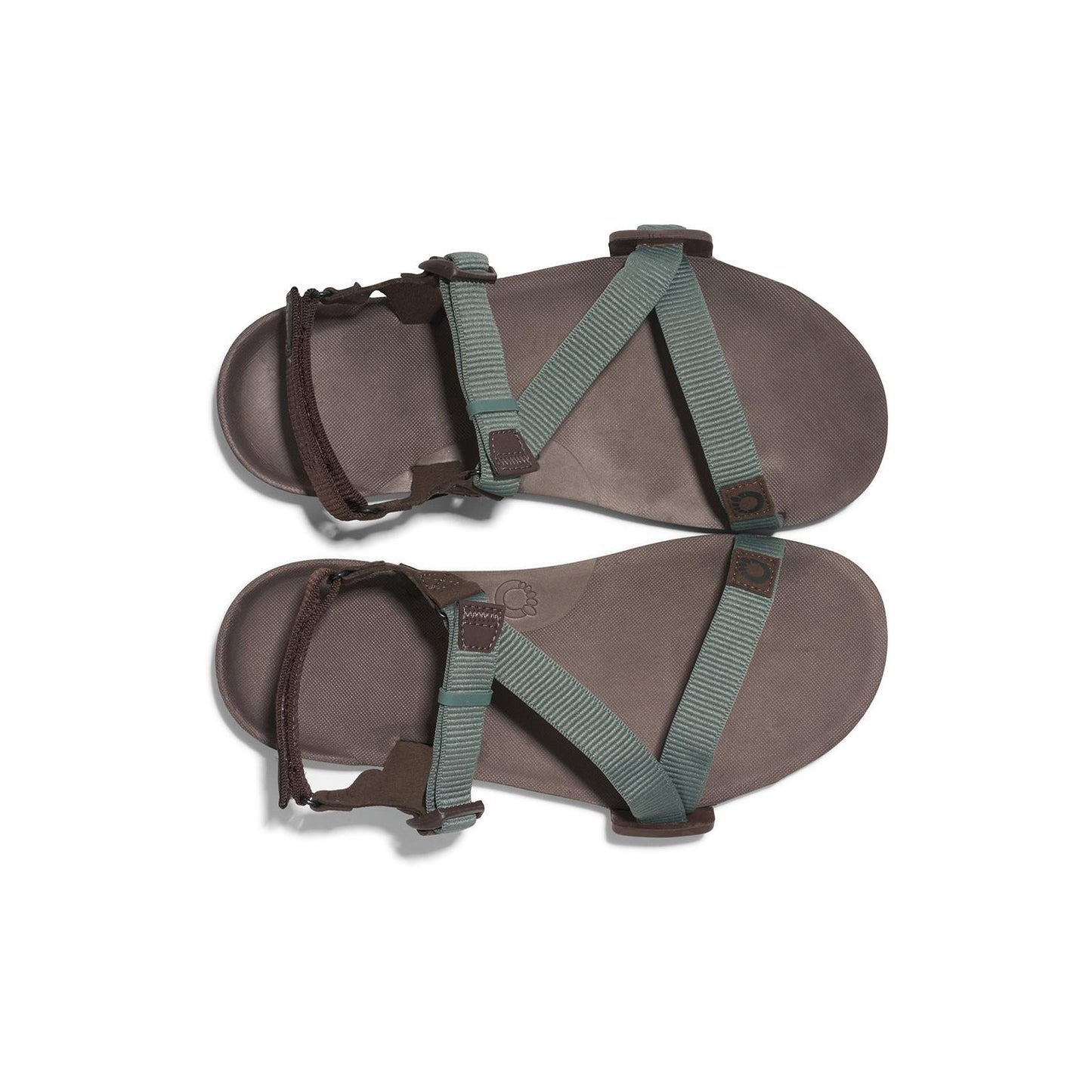 Xero Shoes - Z-Trail EV - Men Dark Forest / Java Brown - Sandalias Barefoot para Trail, Hiking y Recuperación