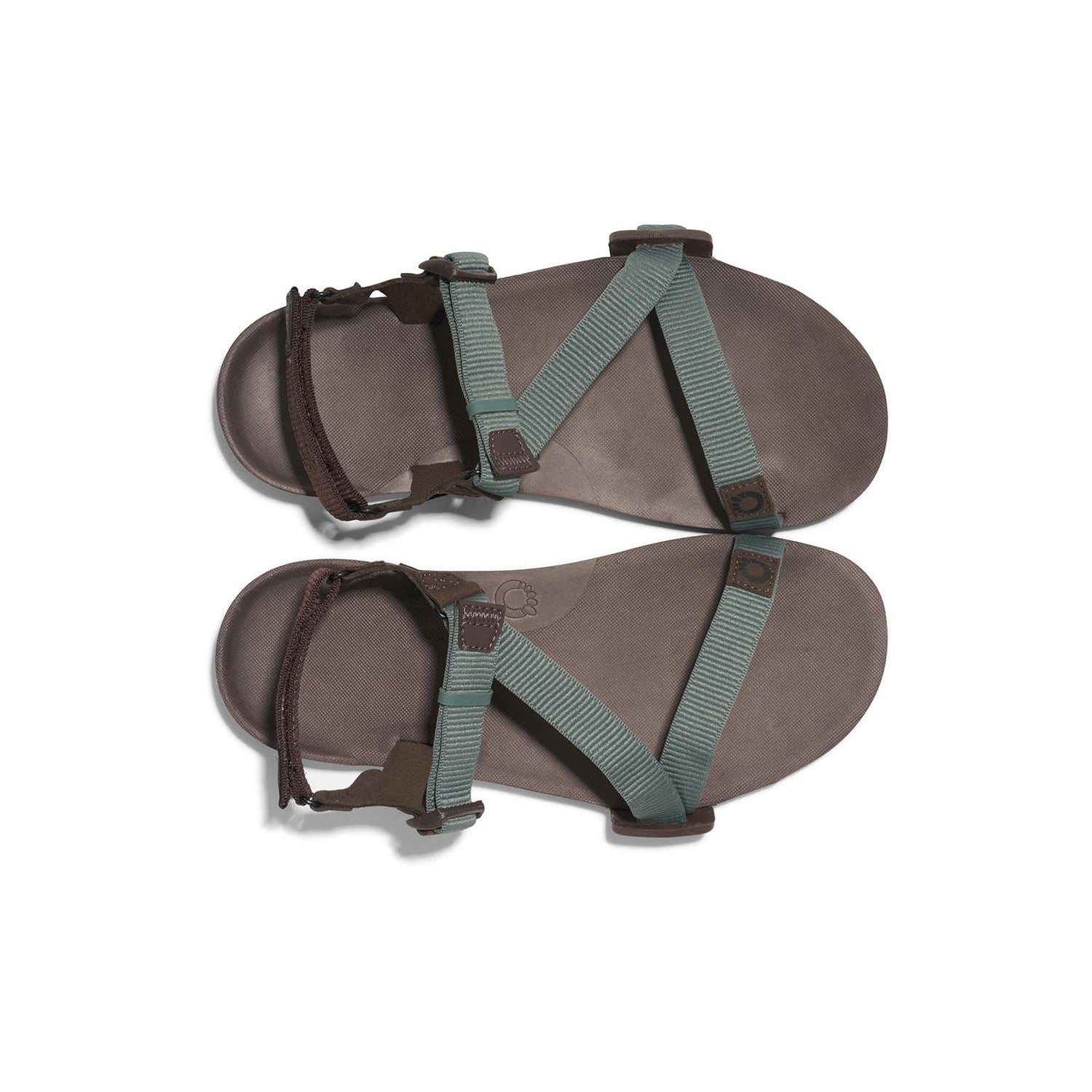 Xero Shoes - Z-Trail EV - Men Dark Forest / Java Brown - Sandalias Barefoot para Trail, Hiking y Recuperación