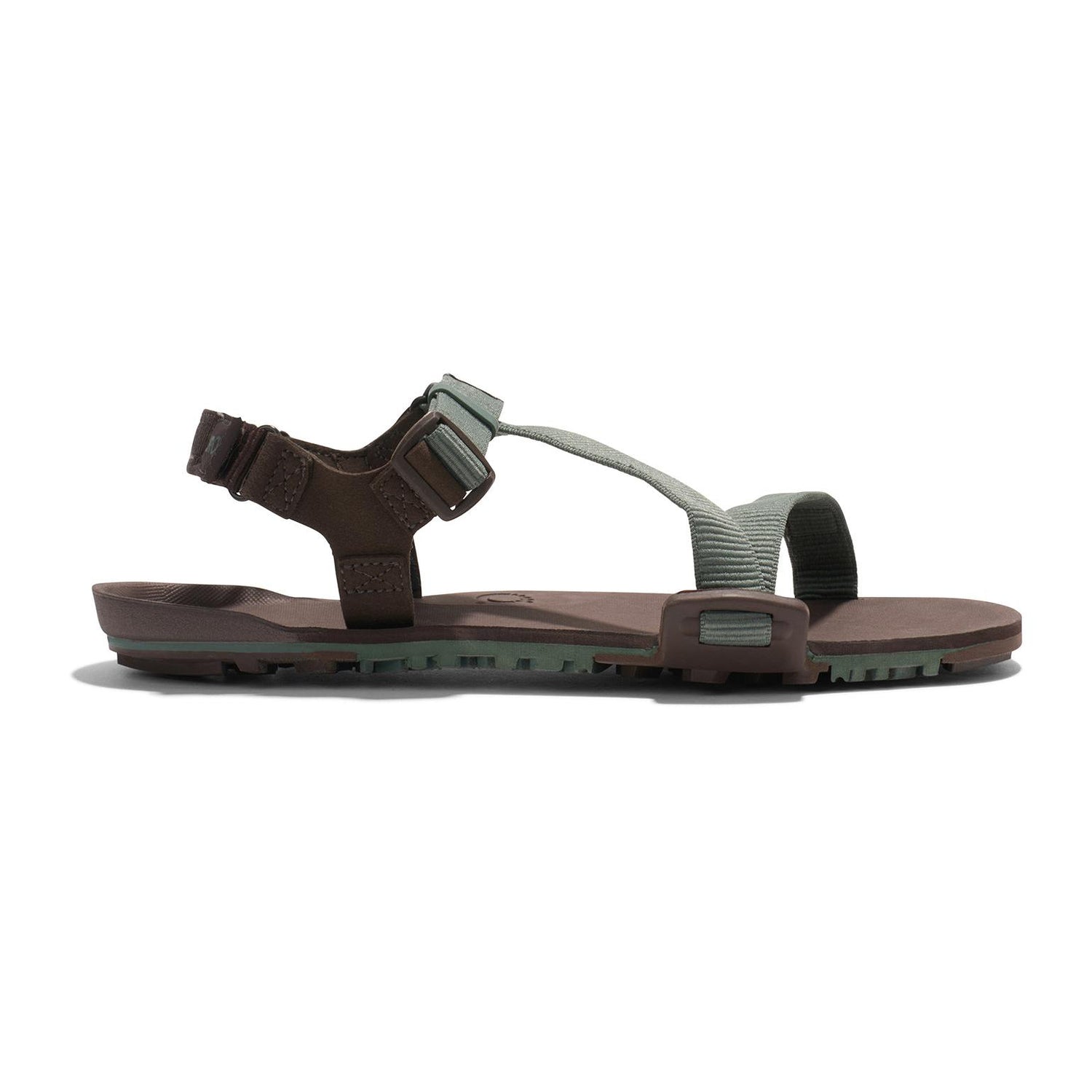 Xero Shoes - Z-Trail EV - Men Dark Forest / Java Brown - Sandalias Barefoot para Trail, Hiking y Recuperación