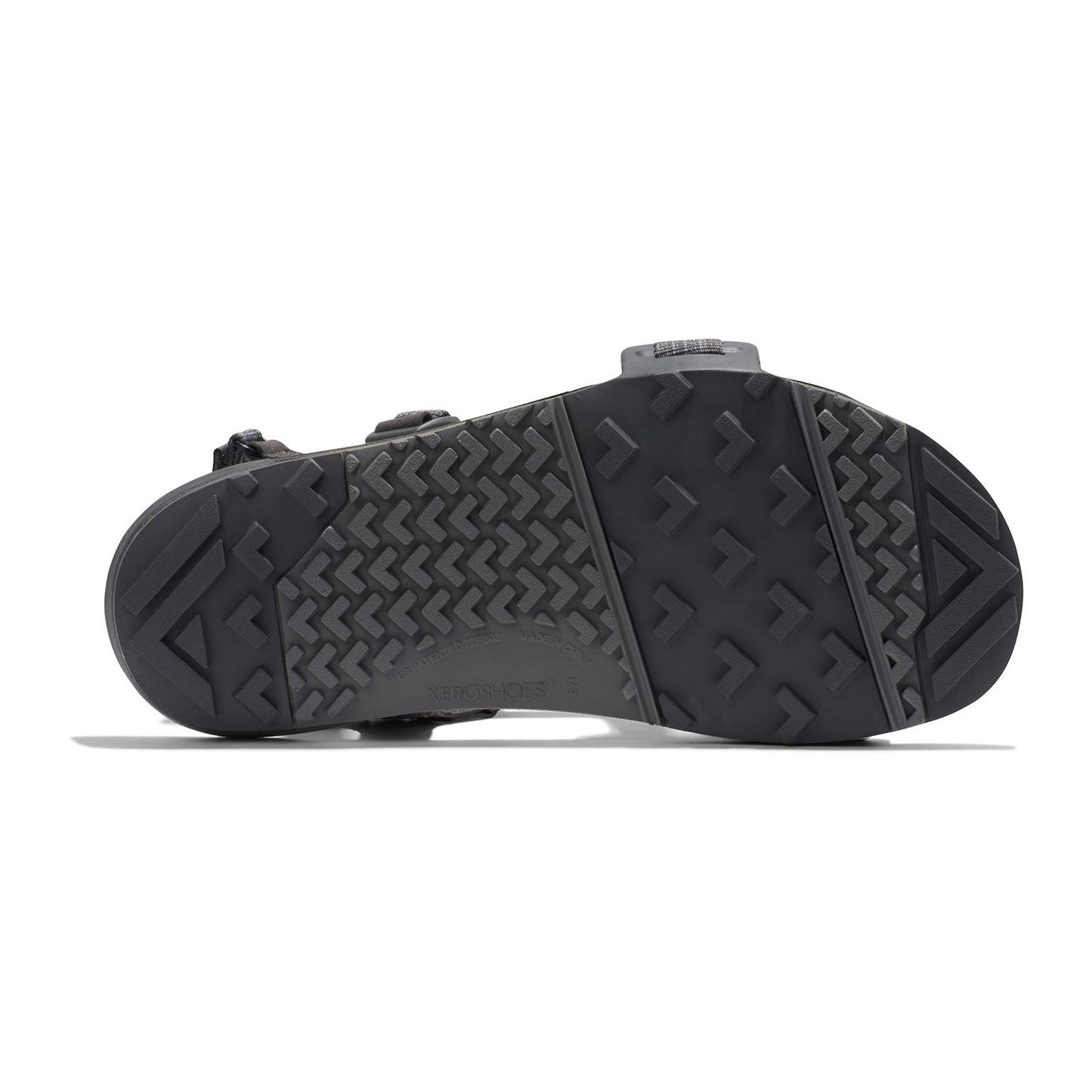 Xero Shoes - Z-Trail EV - Men Steel Gray / Asphalt - Sandalias Barefoot para Trail, Hiking y Recuperación