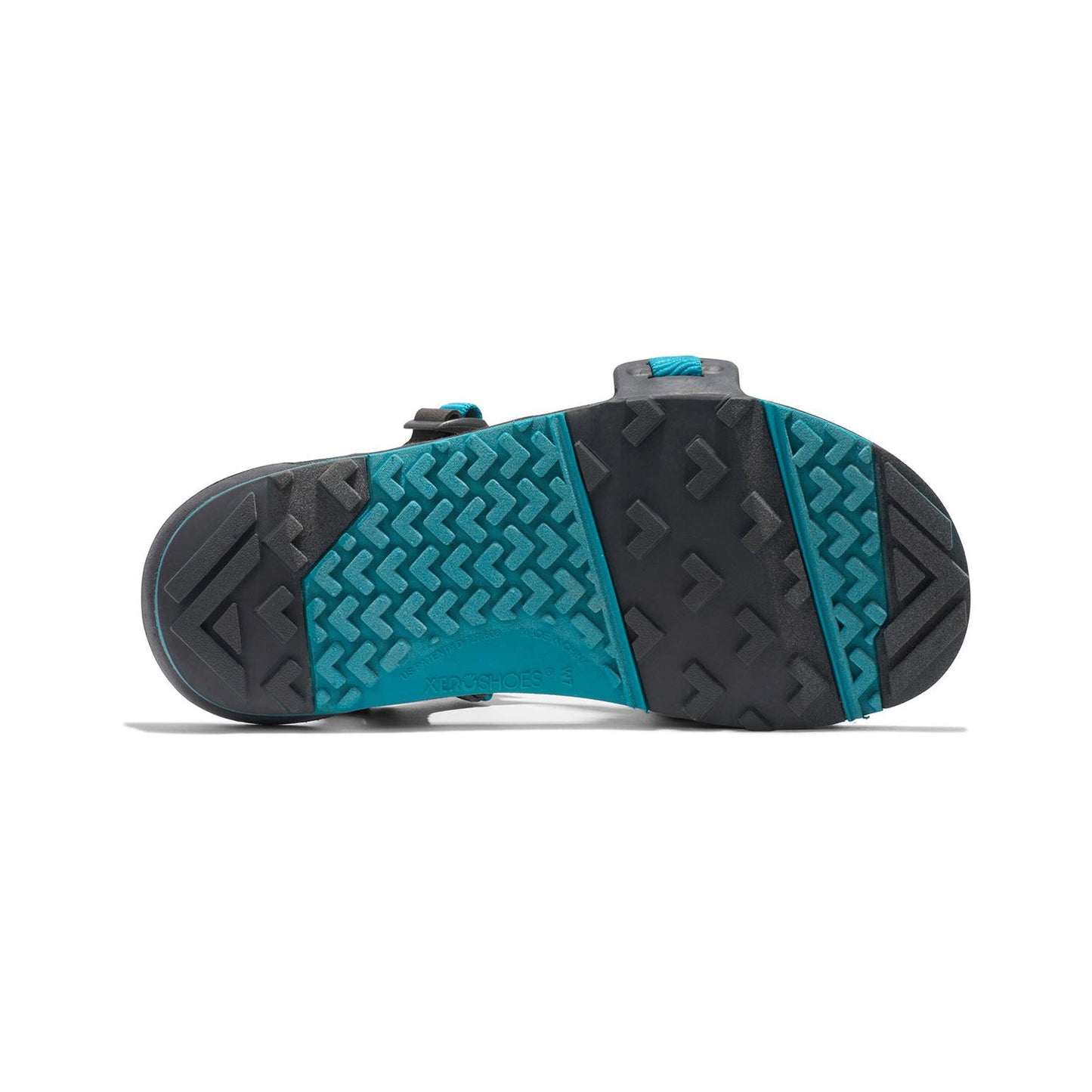Xero Shoes - Z-Trail EV - Women Lake Blue / Asphalt - Sandalias Barefoot para Trail, Hiking y Recuperación