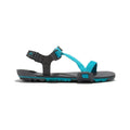 Xero Shoes - Z-Trail EV - Femme Bleu Lac / Asphalte - Sandales Barefoot pour Trail, Randonnée et Récupération