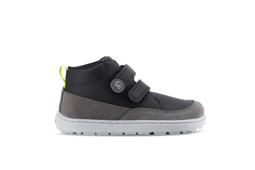 Zapatos para niño barefoot Be Lenka Elio Kids - Black & Grey