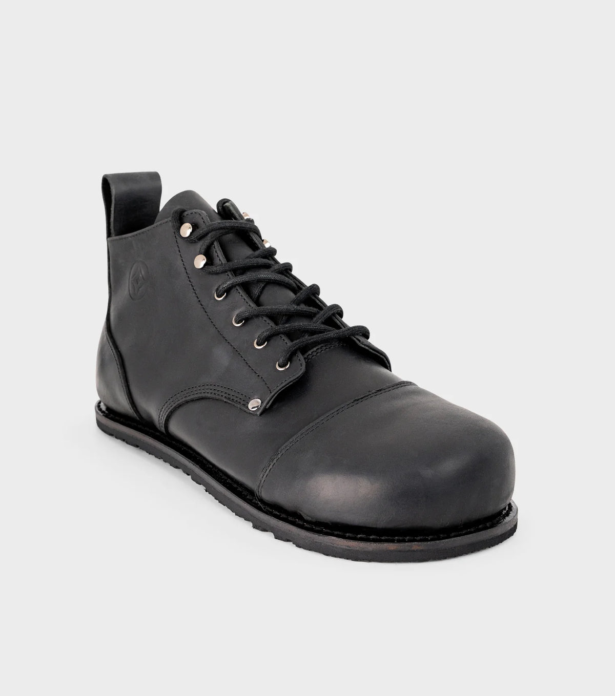 Gaucho Ninja Carpenter X-Wide Black - Botines barefoot de seguridad negros