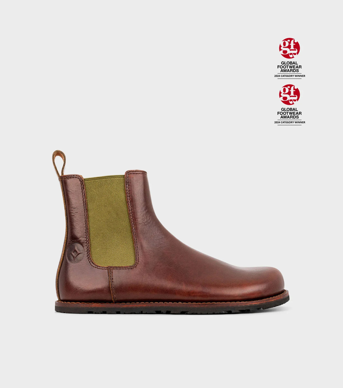 Gaucho Ninja Campo Goodyear Welted X-Wide Tobacco Brown - Botines Chelsea barefoot unisex de fabricación artesanal premium marrones