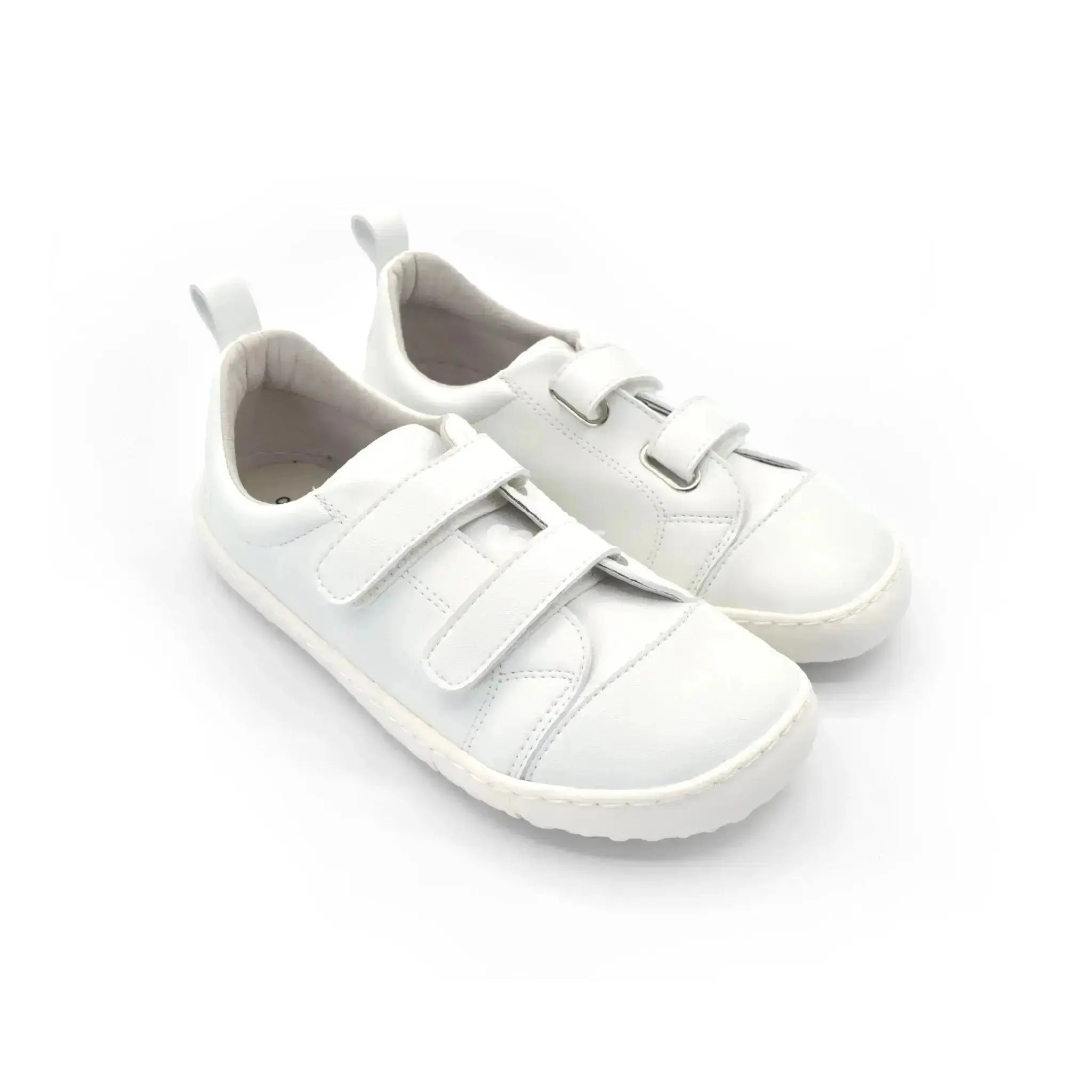 Coqueflex - Iker Blanco - Chaussures minimalistes respectueuses pour écoliers