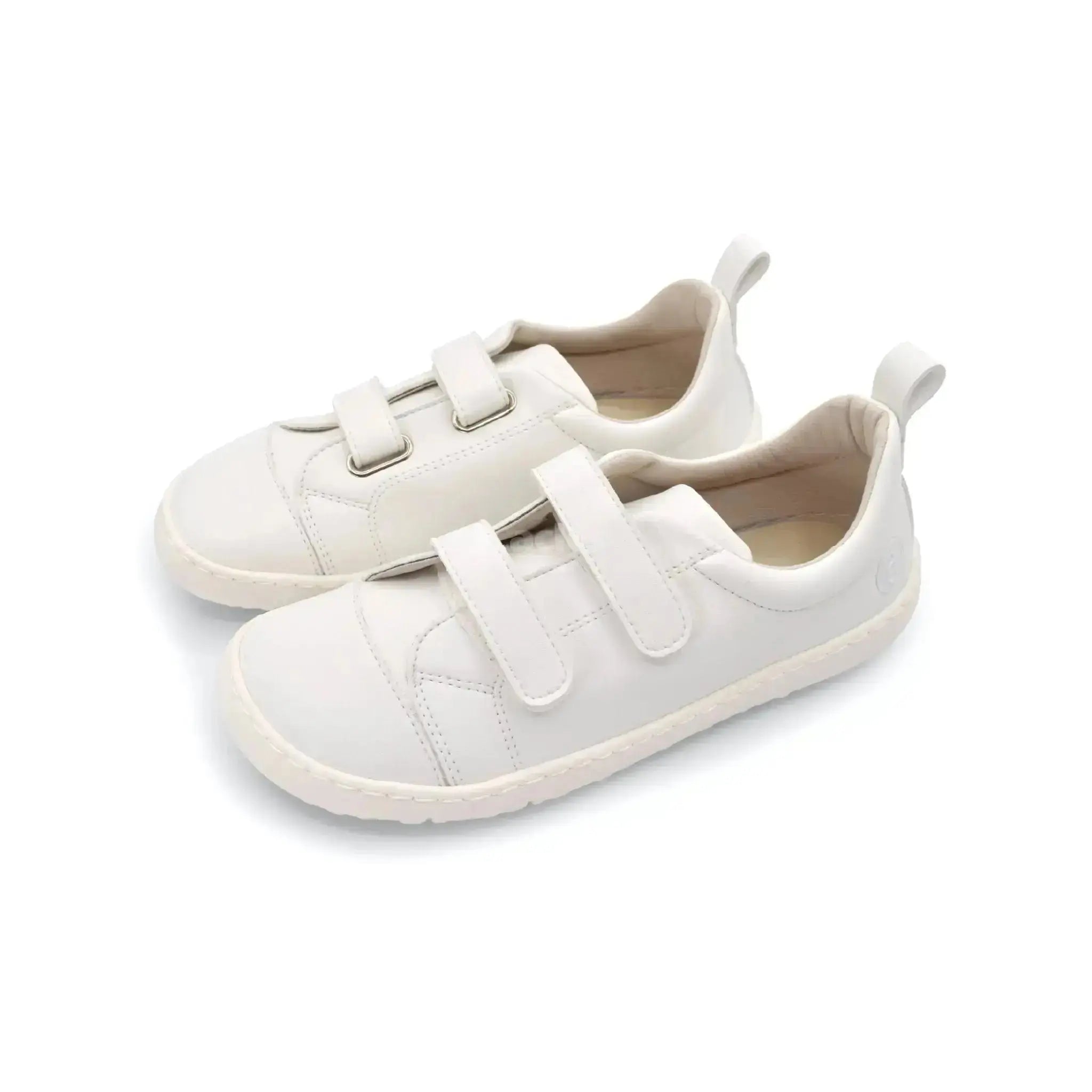 Coqueflex - Iker Blanco - Chaussures minimalistes respectueuses pour écoliers
