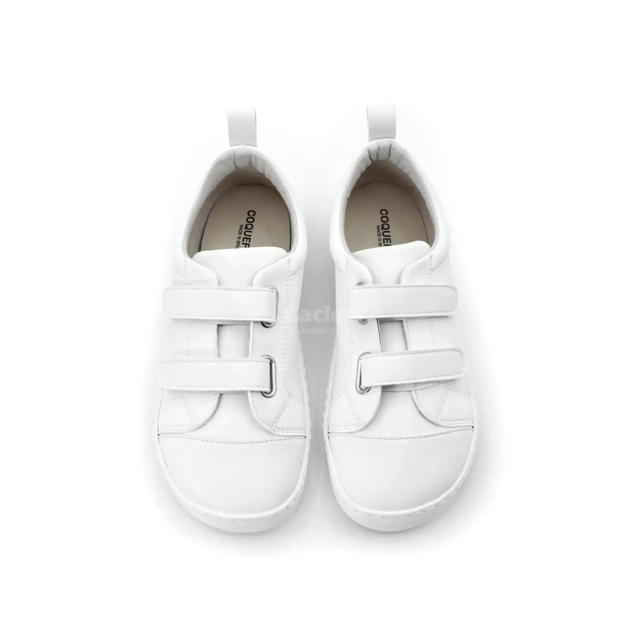 Coqueflex - Iker Blanco - Chaussures minimalistes respectueuses pour écoliers