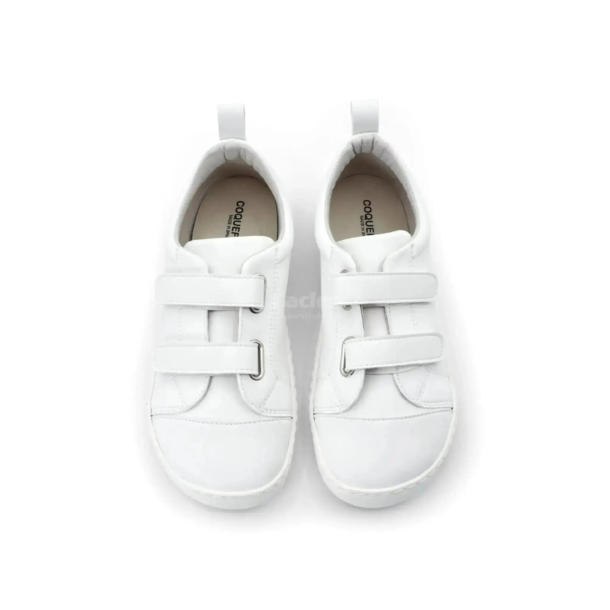 Coqueflex - Iker Blanco - Chaussures minimalistes respectueuses pour écoliers