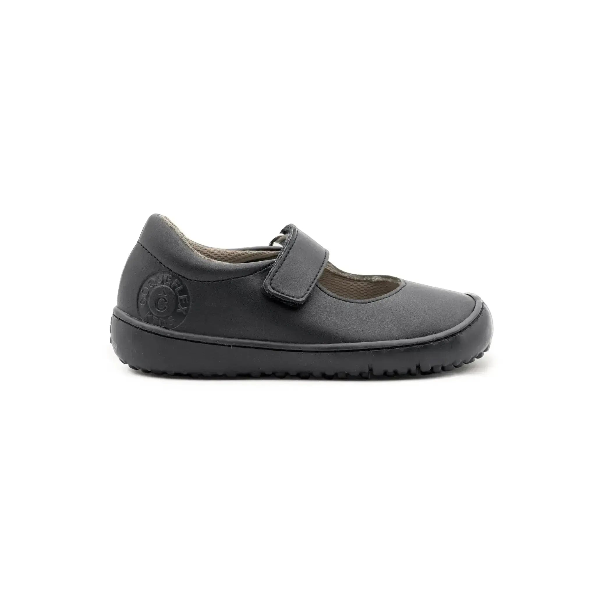 Coqueflex - Iker Noir - Chaussures d'école respectueuses