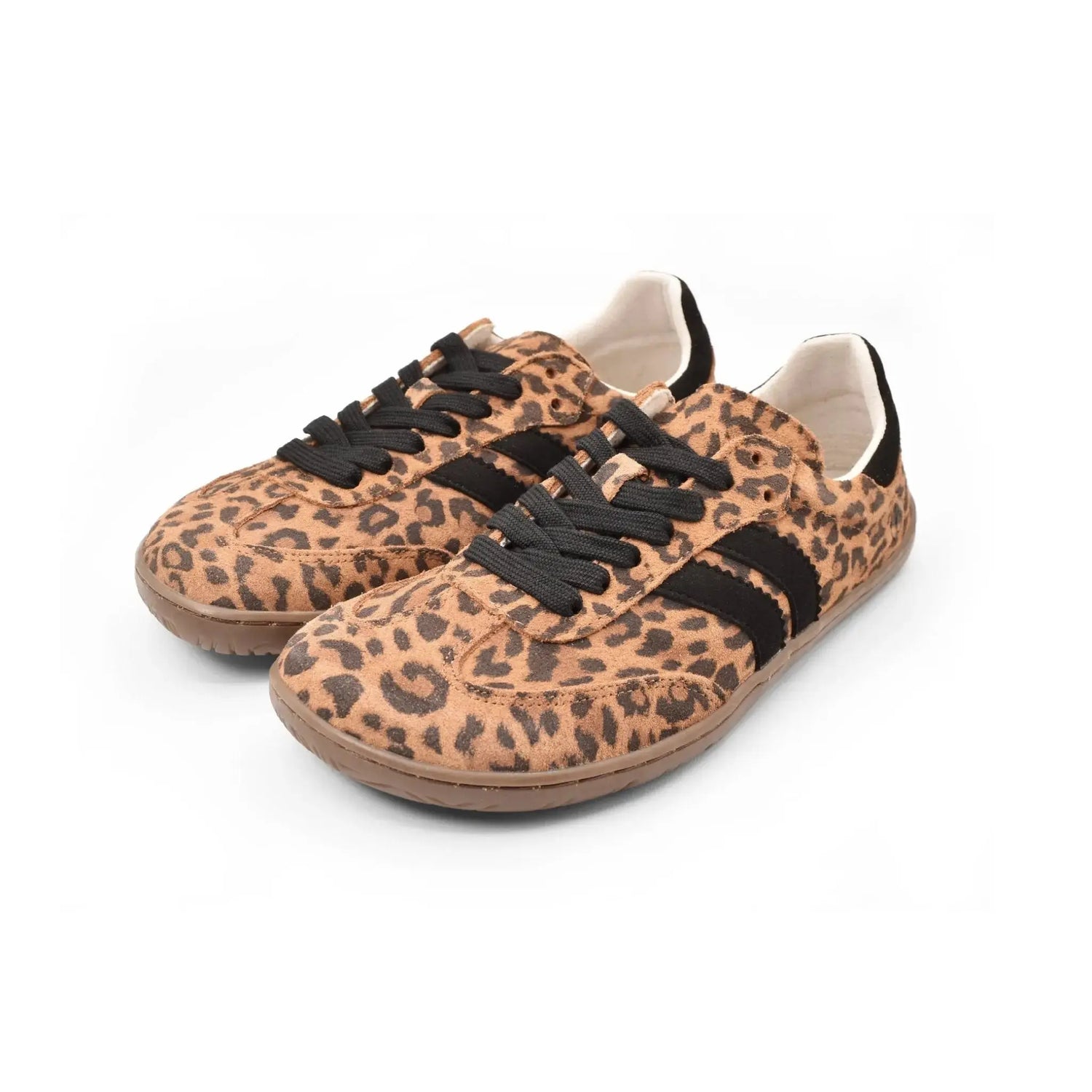 Coqueflex Whiskey Leopard - Deportivas barefoot de leopardo