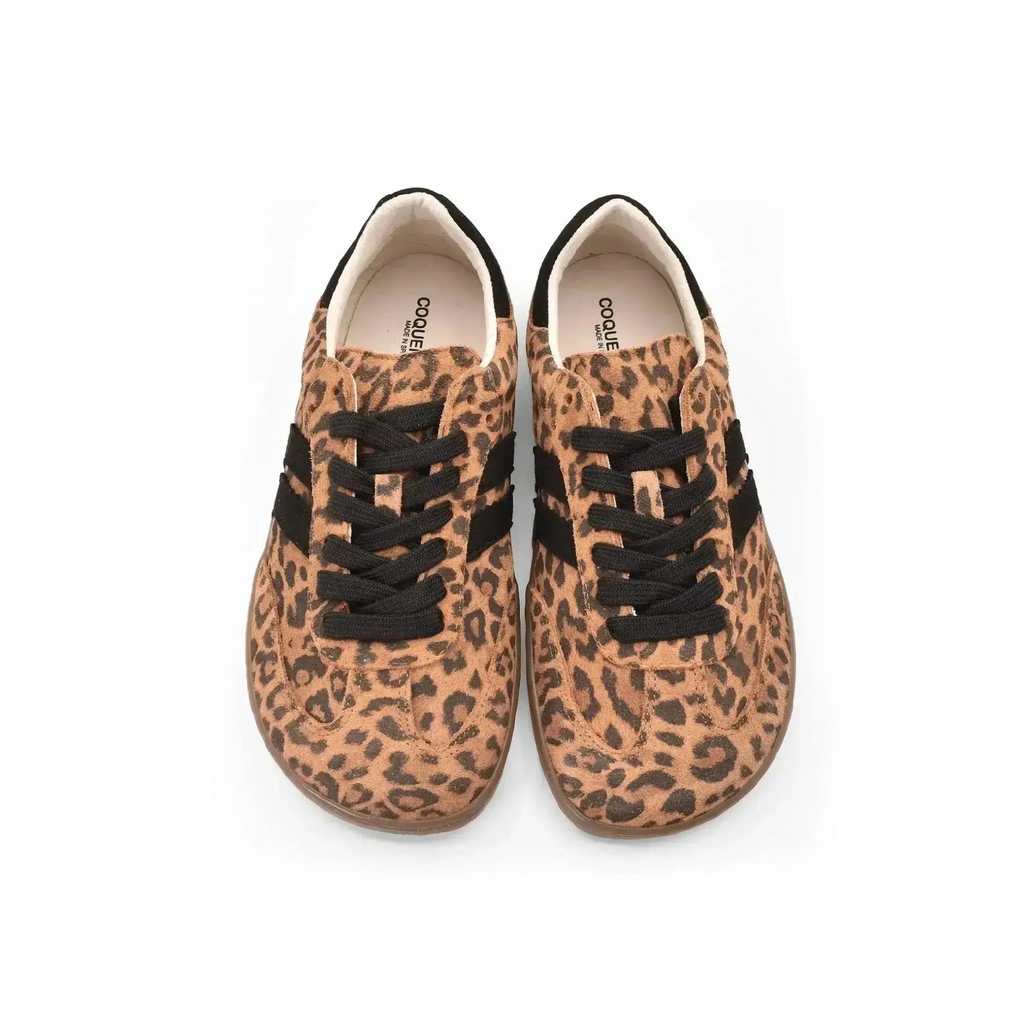 Coqueflex - Whiskey Leopard - Deportivas barefoot de leopardo
