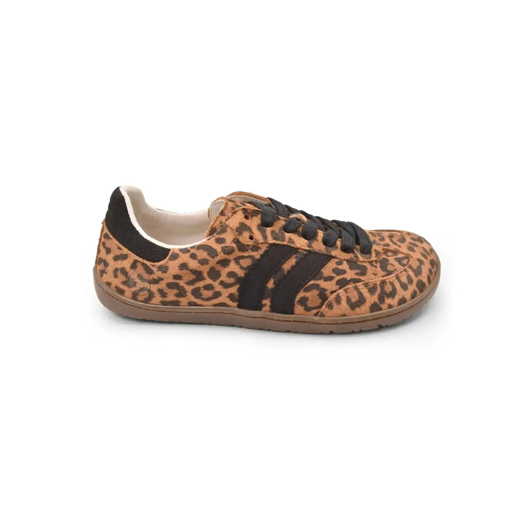 Coqueflex Whiskey Leopard - Deportivas barefoot de leopardo