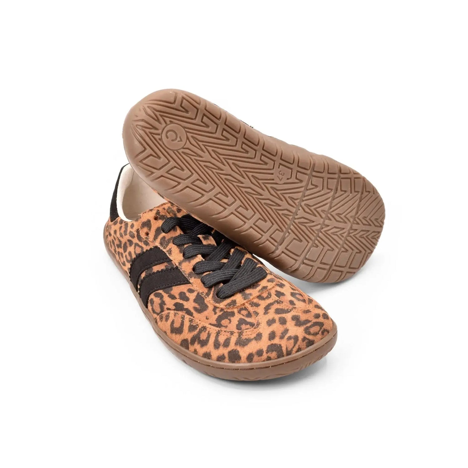 Coqueflex Whiskey Leopard - Deportivas barefoot de leopardo