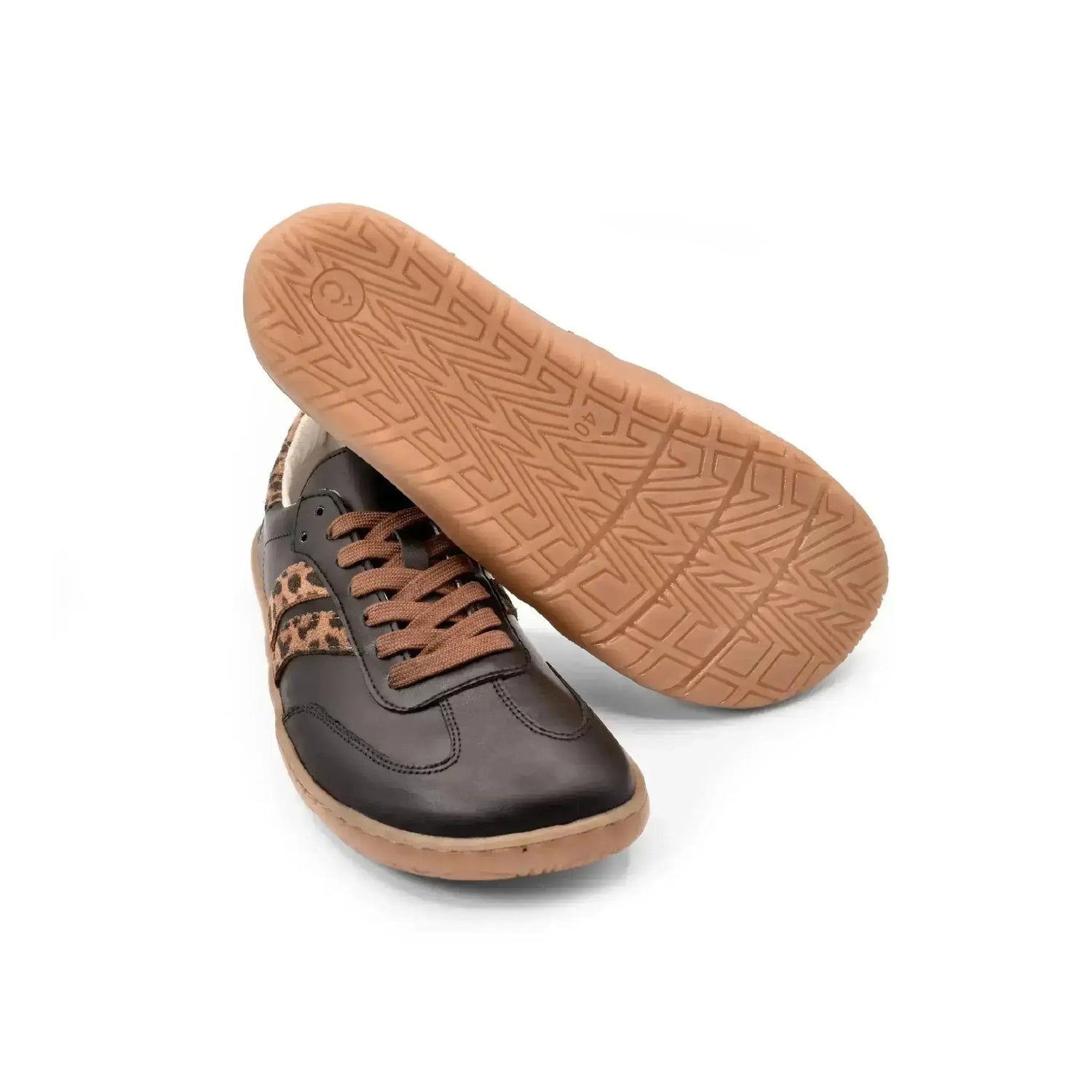 Coqueflex - black leopard - Deportivas barefoot de leopardo