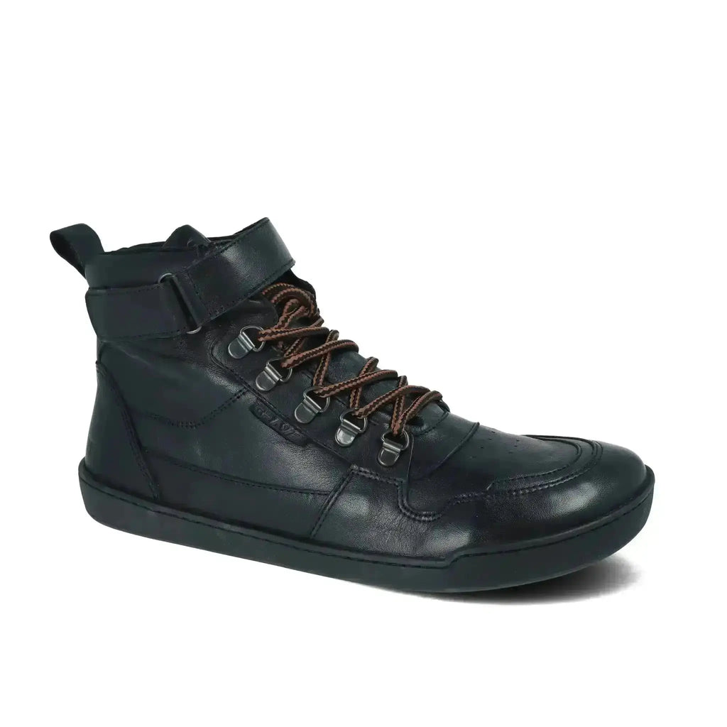 Crave - Glasgow 2.0 Black - botas barefoot con membrana