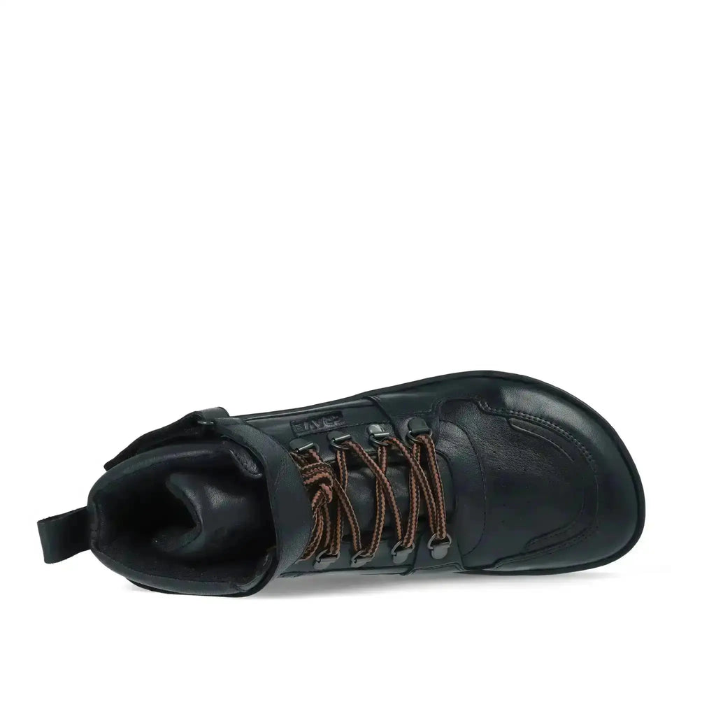 Crave - Glasgow 2.0 Black - botas barefoot con membrana