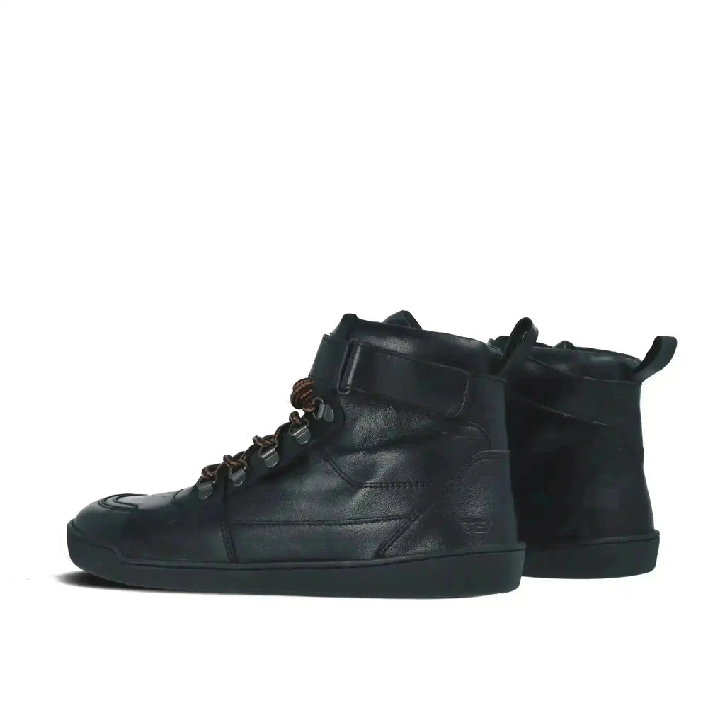 Crave - Glasgow 2.0 Black - botas barefoot con membrana
